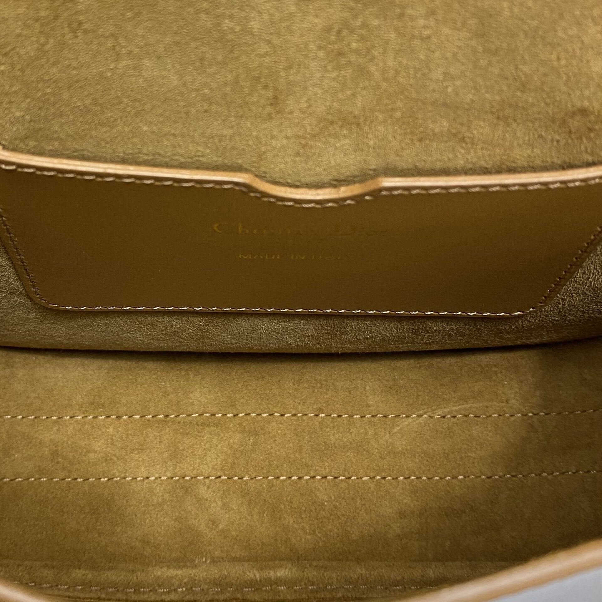 Bolsa Christian Dior Bobby Medium Caramelo