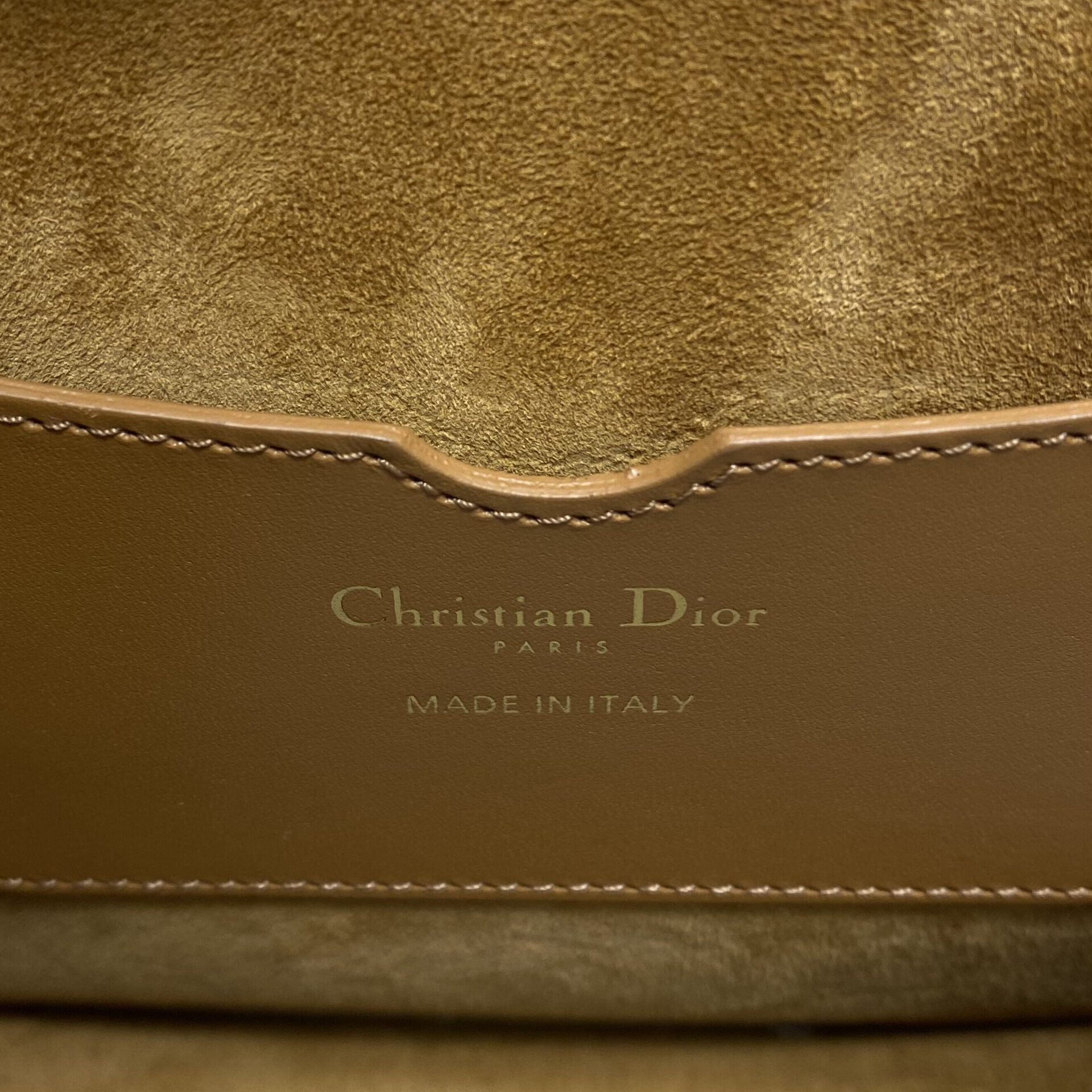 Bolsa Christian Dior Bobby Medium Caramelo