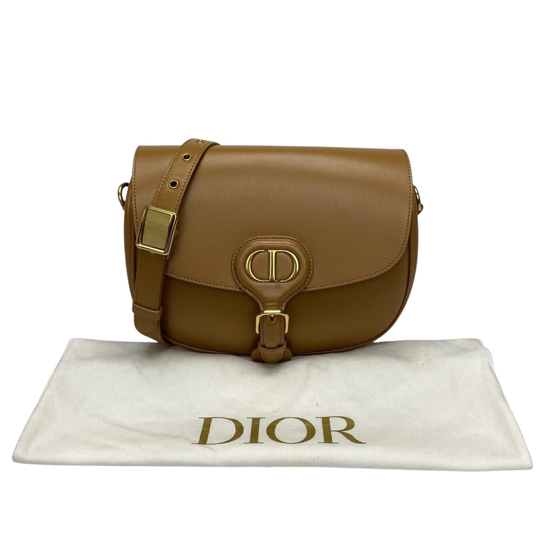 Bolsa Christian Dior Bobby Medium Caramelo