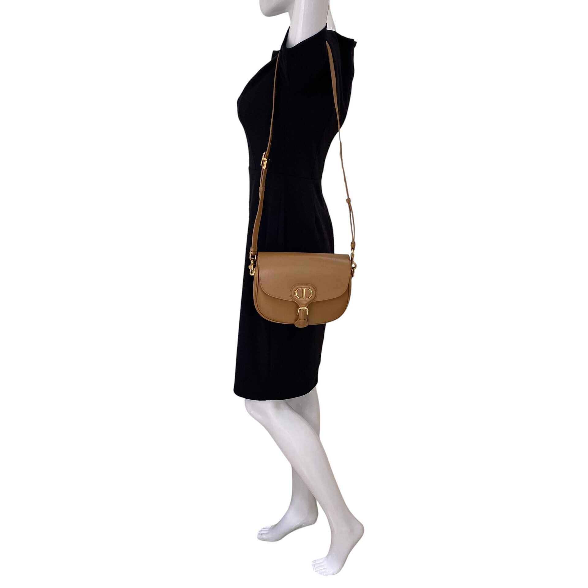 Bolsa Christian Dior Bobby Medium Caramelo