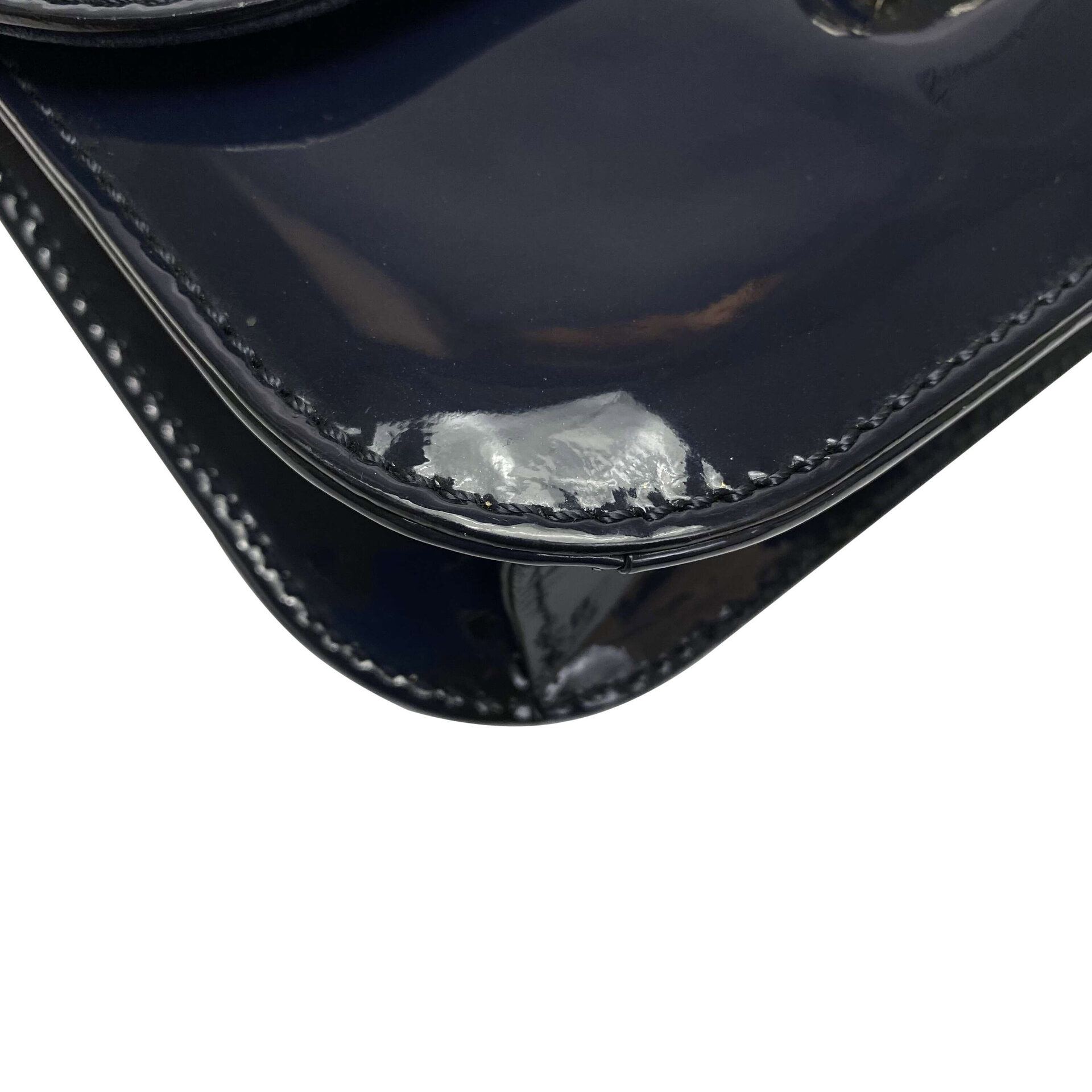 Bolsa Valentino Garavani Glam Lock Azul Marinho