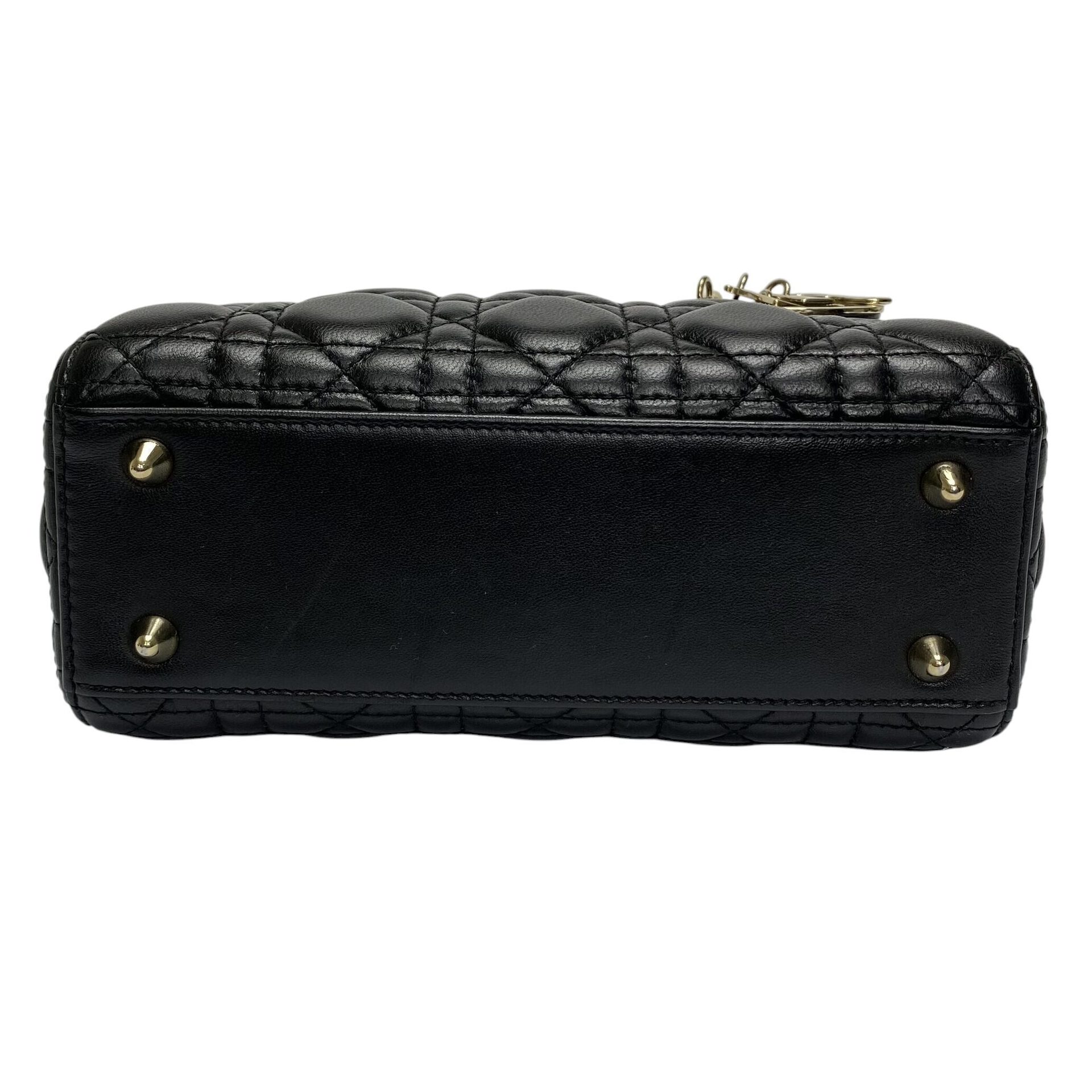 Bolsa Christian Dior Lady Dior Preta