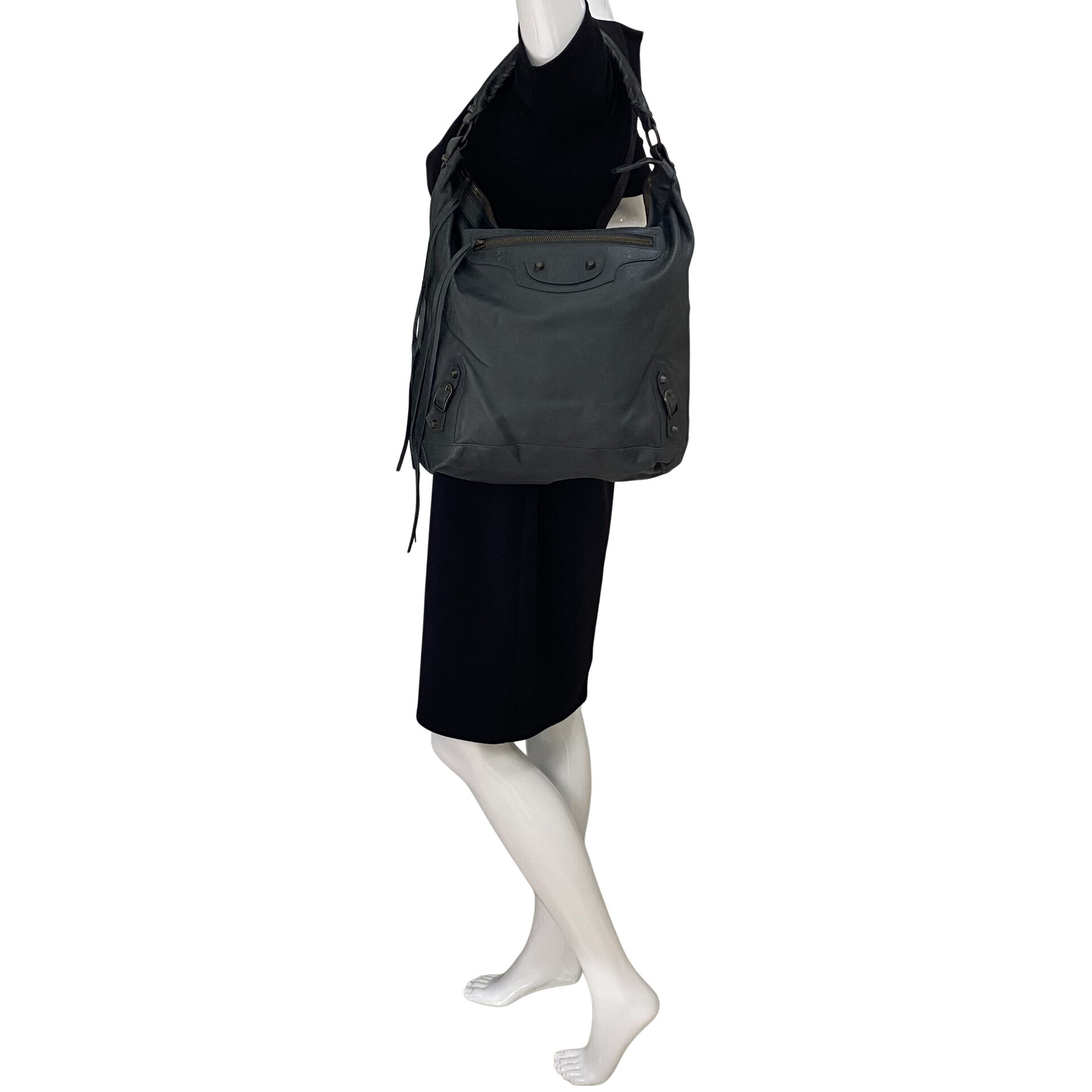 Bolsa Balenciaga Agneau Classic Day Hobo