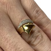Anel Vicenza Joias Ouro Amarelo