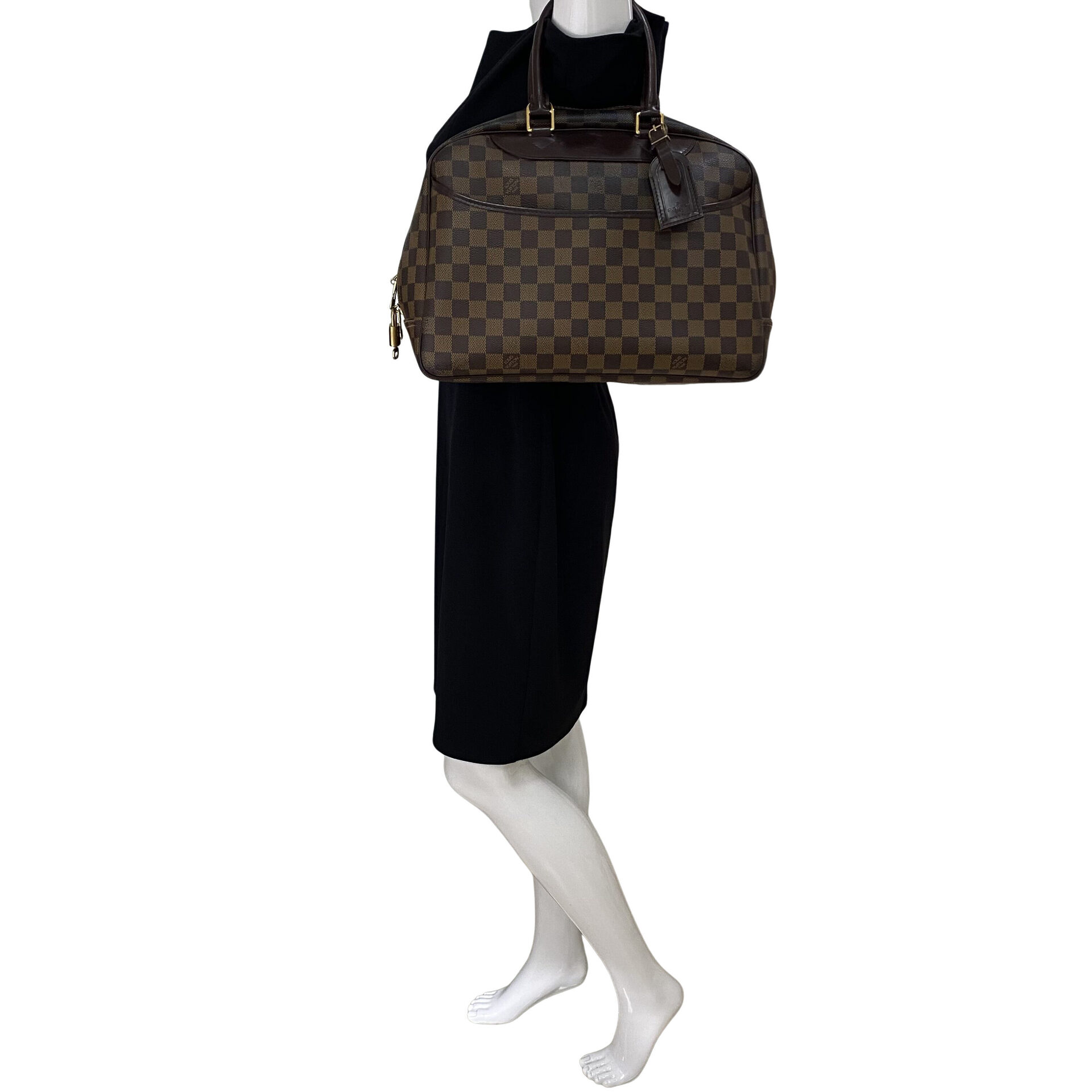 Bolsa Louis Vuitton Deauville Damier Ebene
