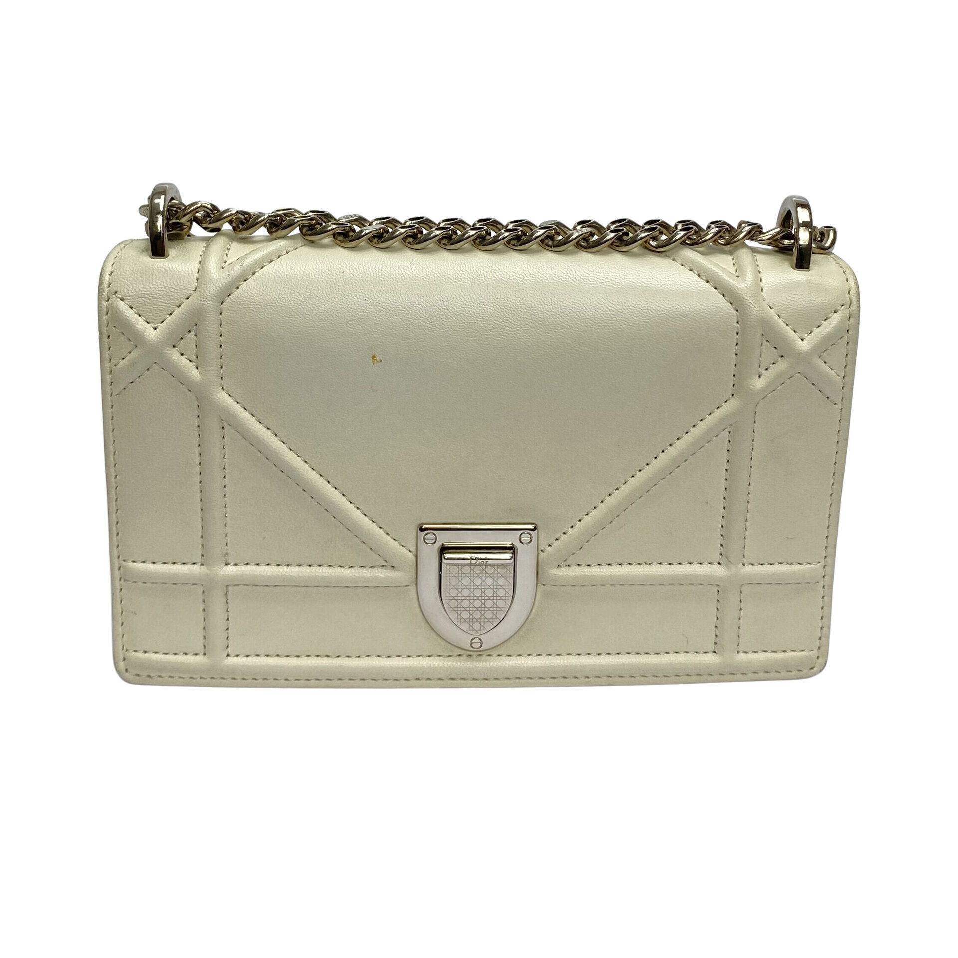 Bolsa Christian Dior Diorama Off White