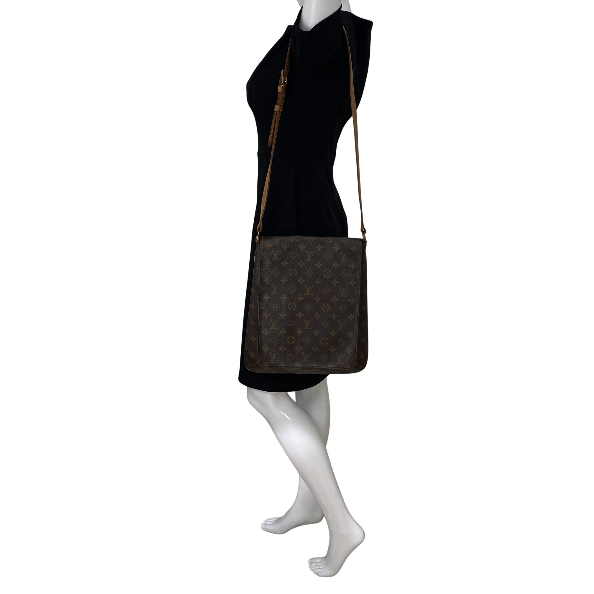 Bolsa Louis Vuitton GM Musette Monograma