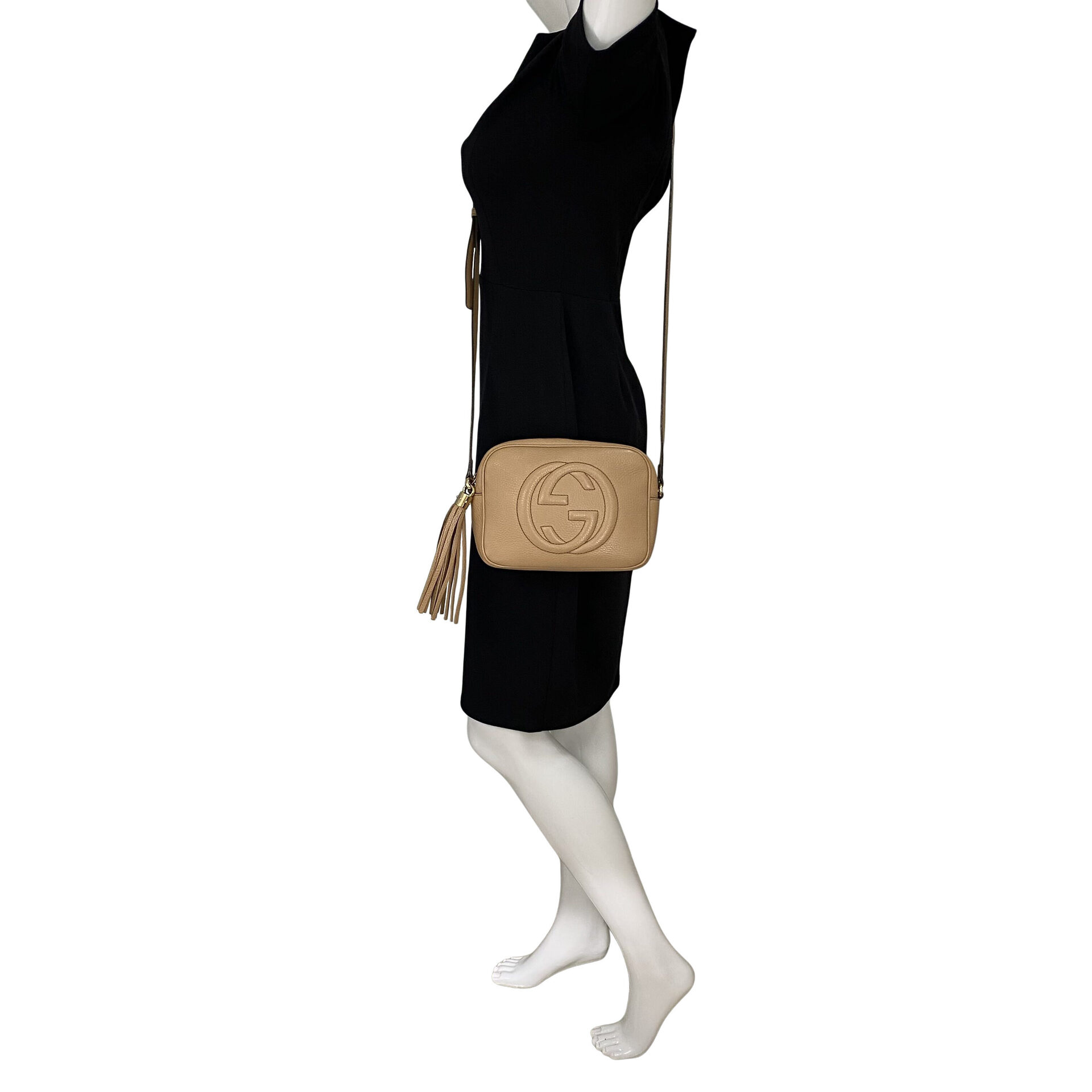Bolsa Gucci Soho Disco Bege