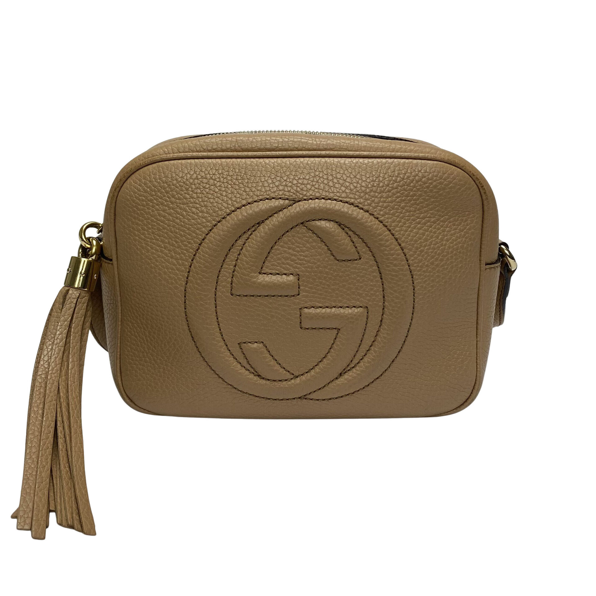 Bolsa Gucci Soho Disco Bege