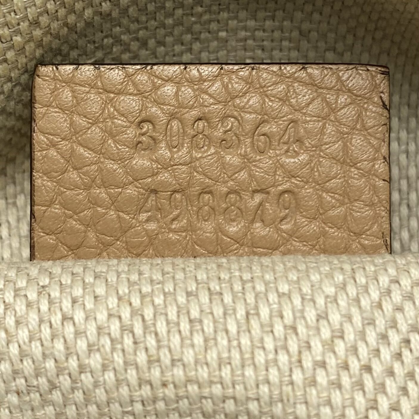 Bolsa Gucci Soho Disco Bege