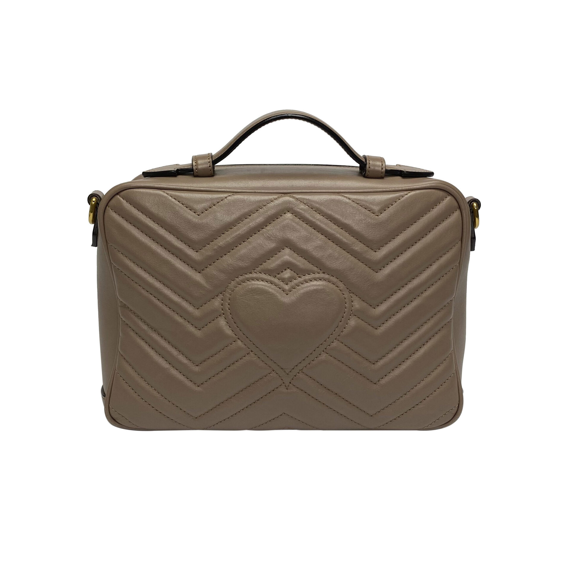 Bolsa Gucci GG Marmont Nude