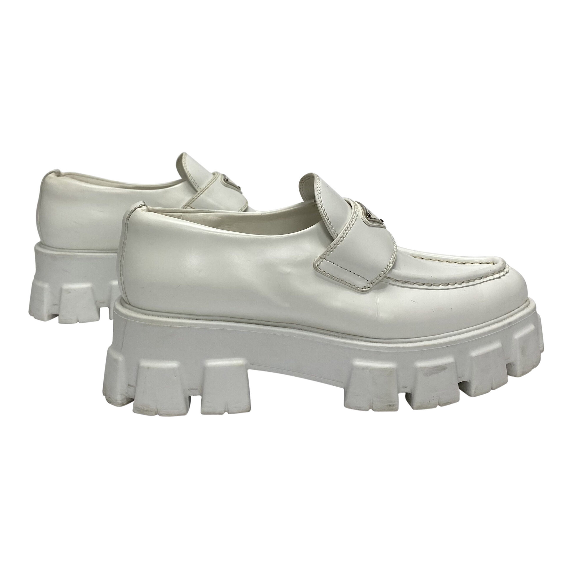 Mocassim Prada Monolith Branco