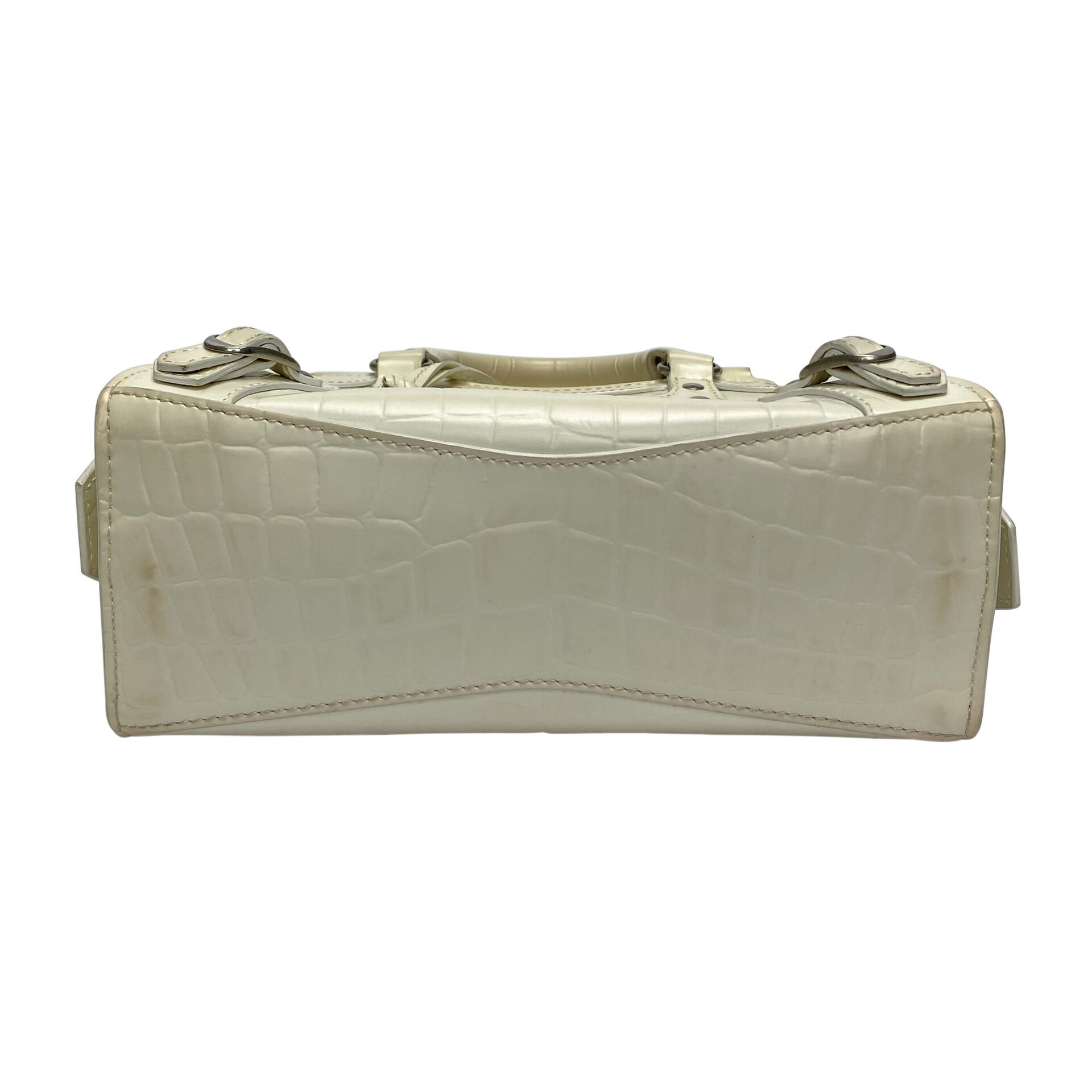 Bolsa Balenciga Neo Classic City Off White