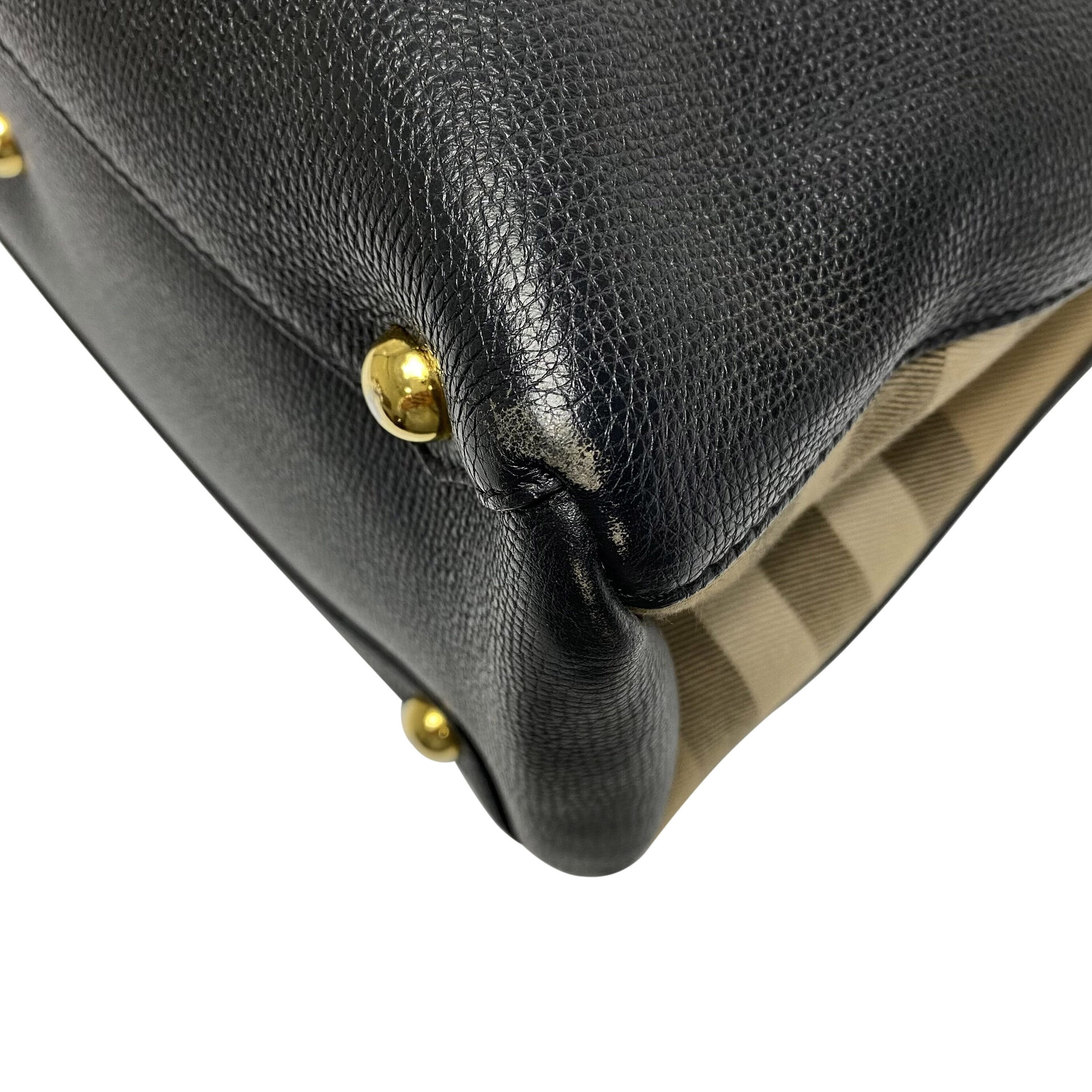 Bolsa Burberry Banner Couro Preta