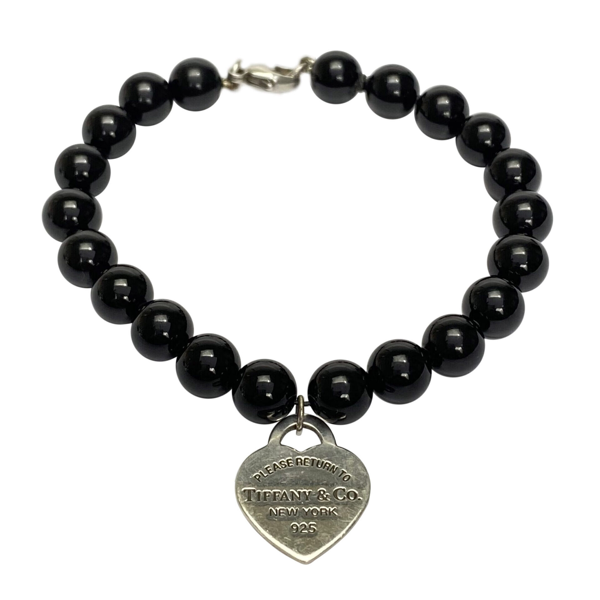 Pulseira Tiffany & Co. Return To Tiffany - Ônix