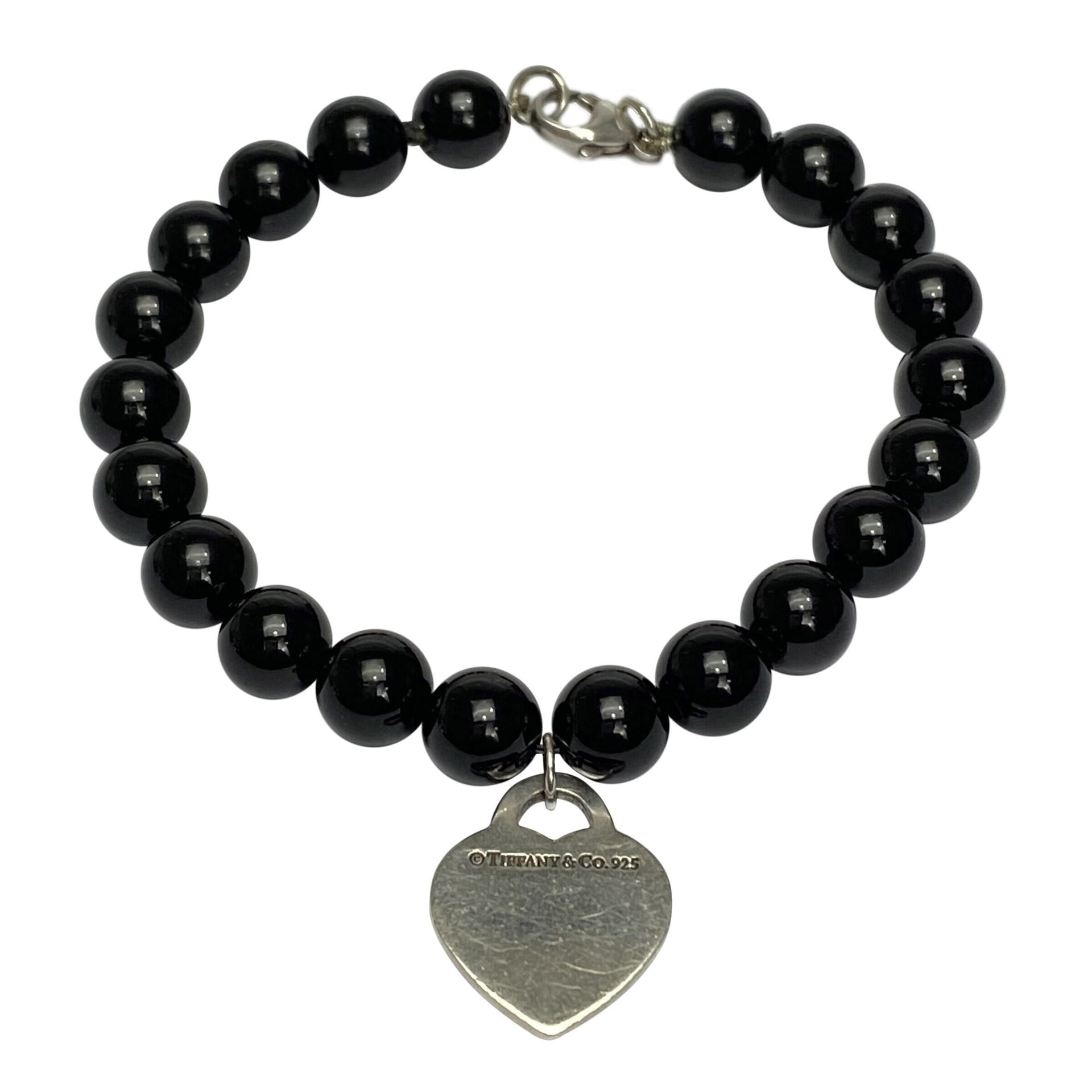 Pulseira Tiffany & Co. Return To Tiffany - Ônix
