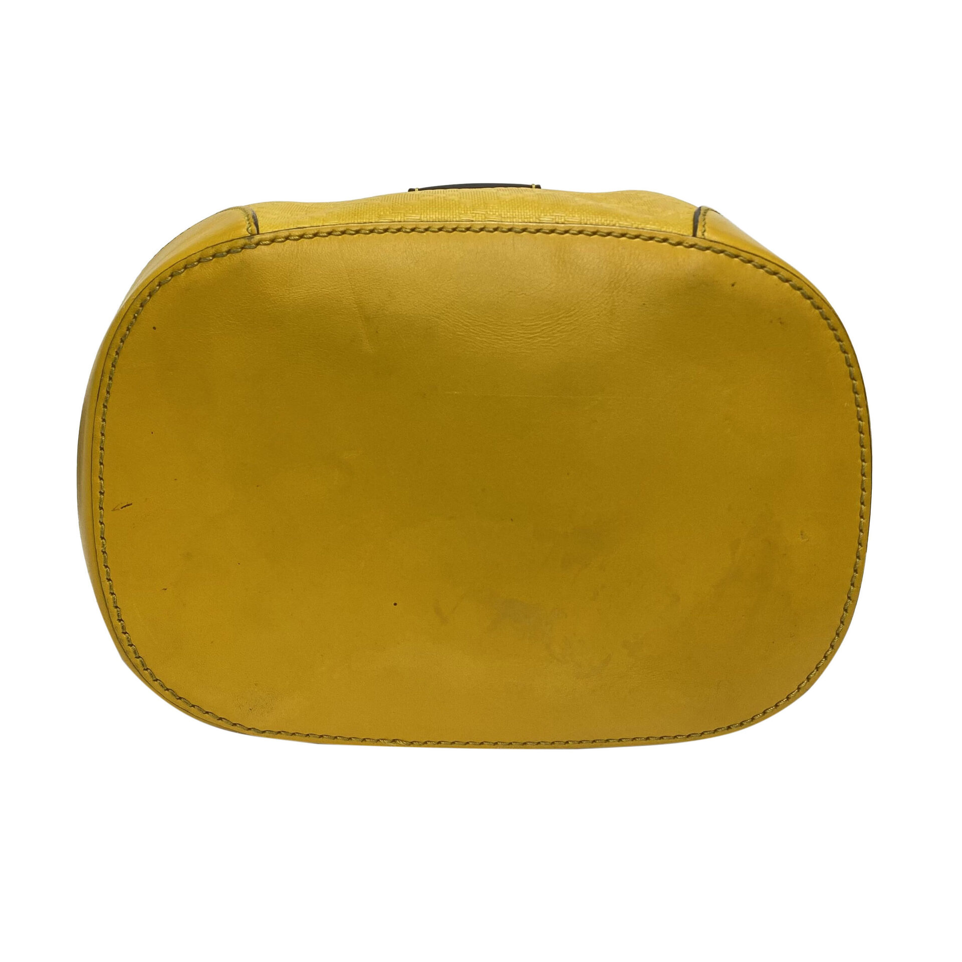 Bolsa Gucci Bucket Diamante Amarela