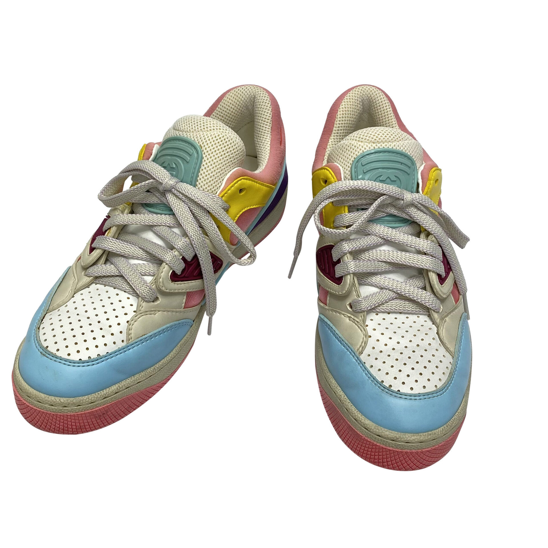 Tênis Gucci Basket Multicolor