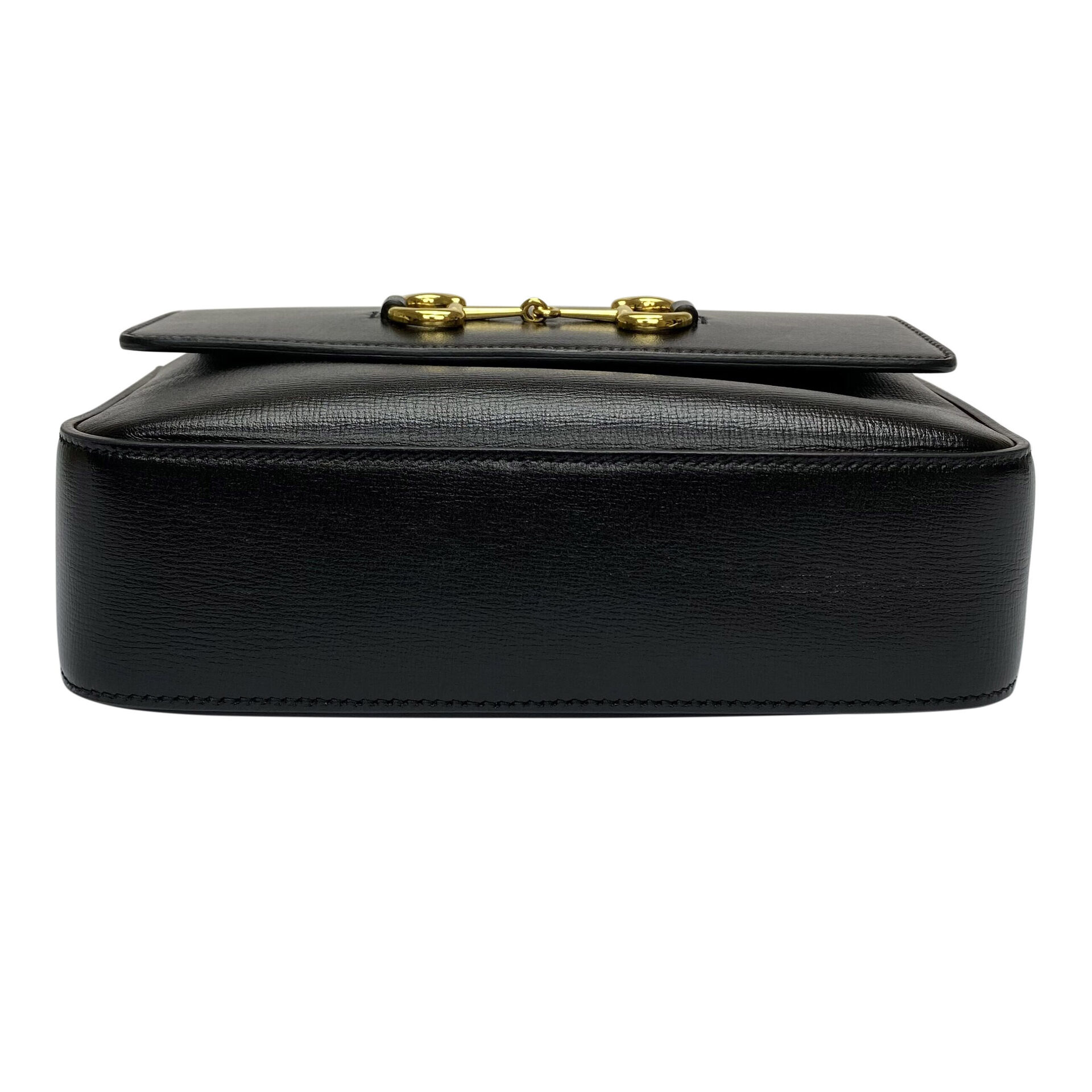 Bolsa Gucci Horsebit Preta