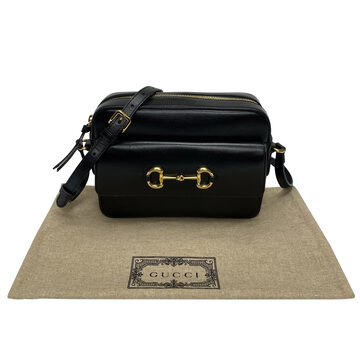 Bolsa Gucci Horsebit Preta