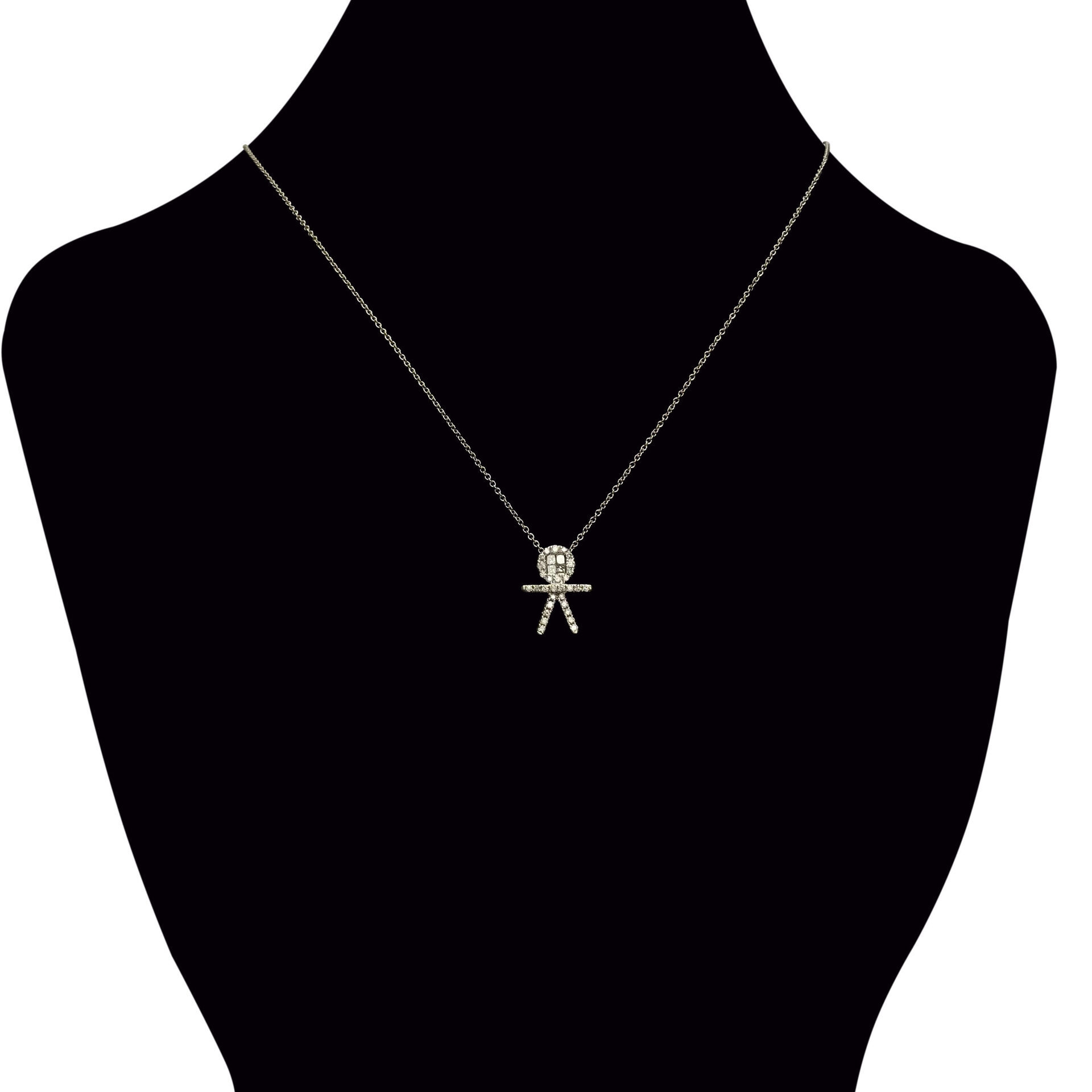 Colar Baby Boy Diamantes