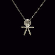 Colar Baby Boy Diamantes