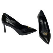 Scarpin Louis Vuitton Verniz Preto
