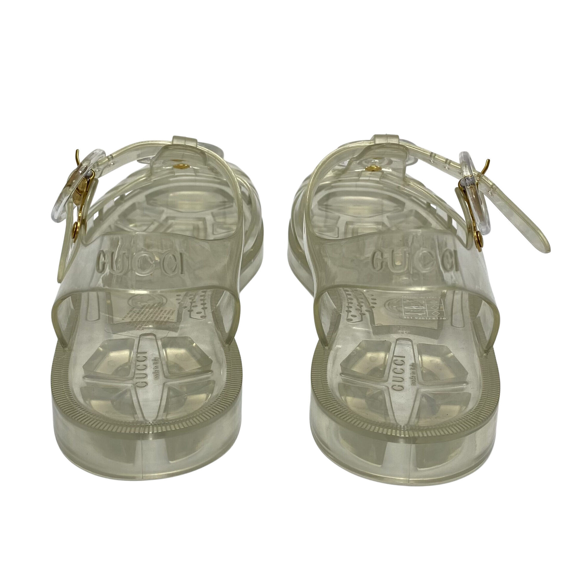 Sandália Gucci Cristal