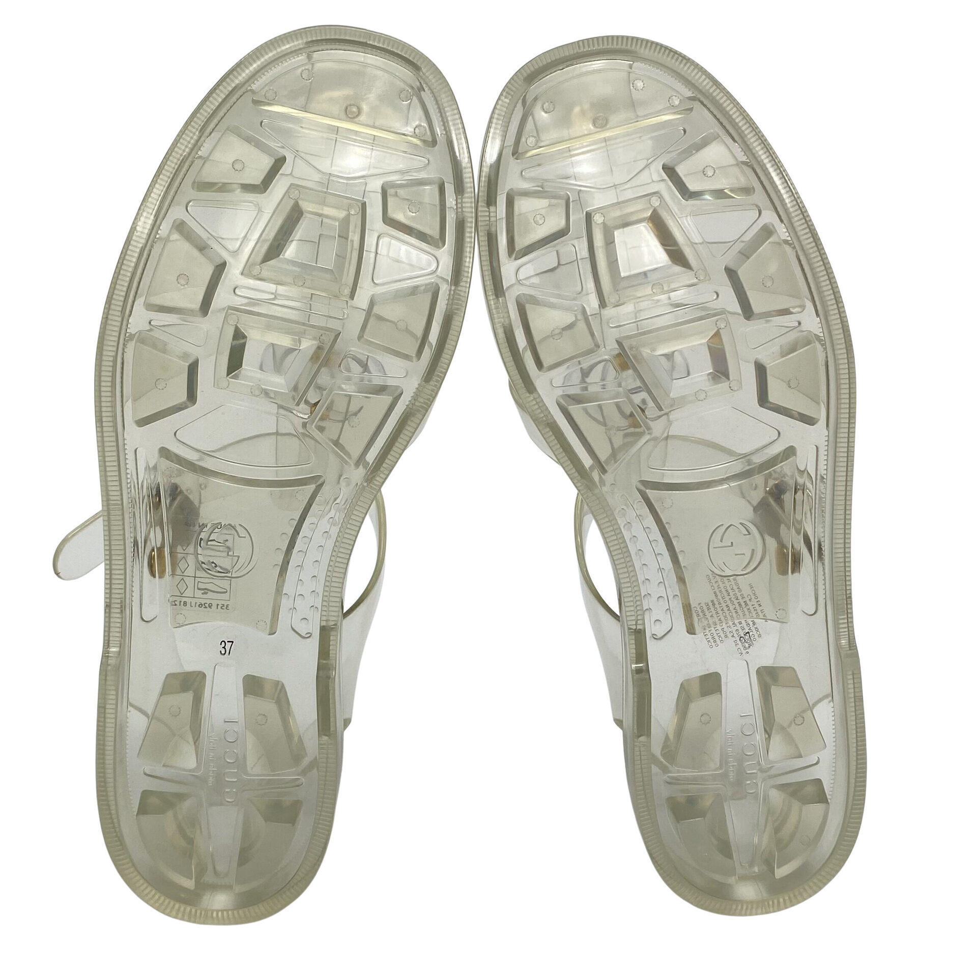 Sandália Gucci Cristal