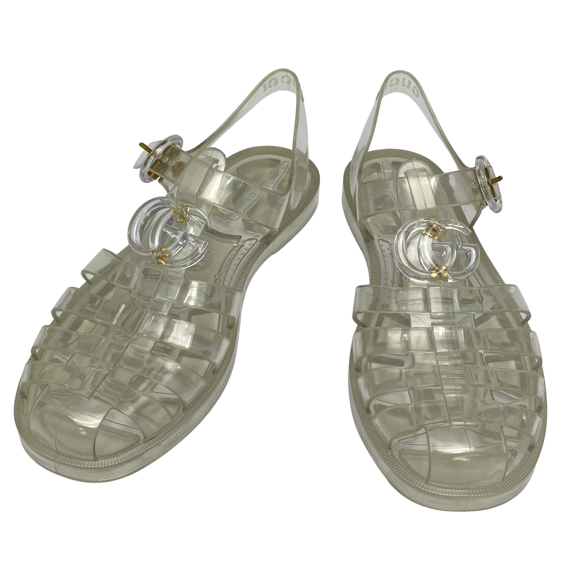 Sandália Gucci Cristal