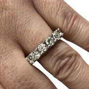 Aliança Riviera - 5.10 ct