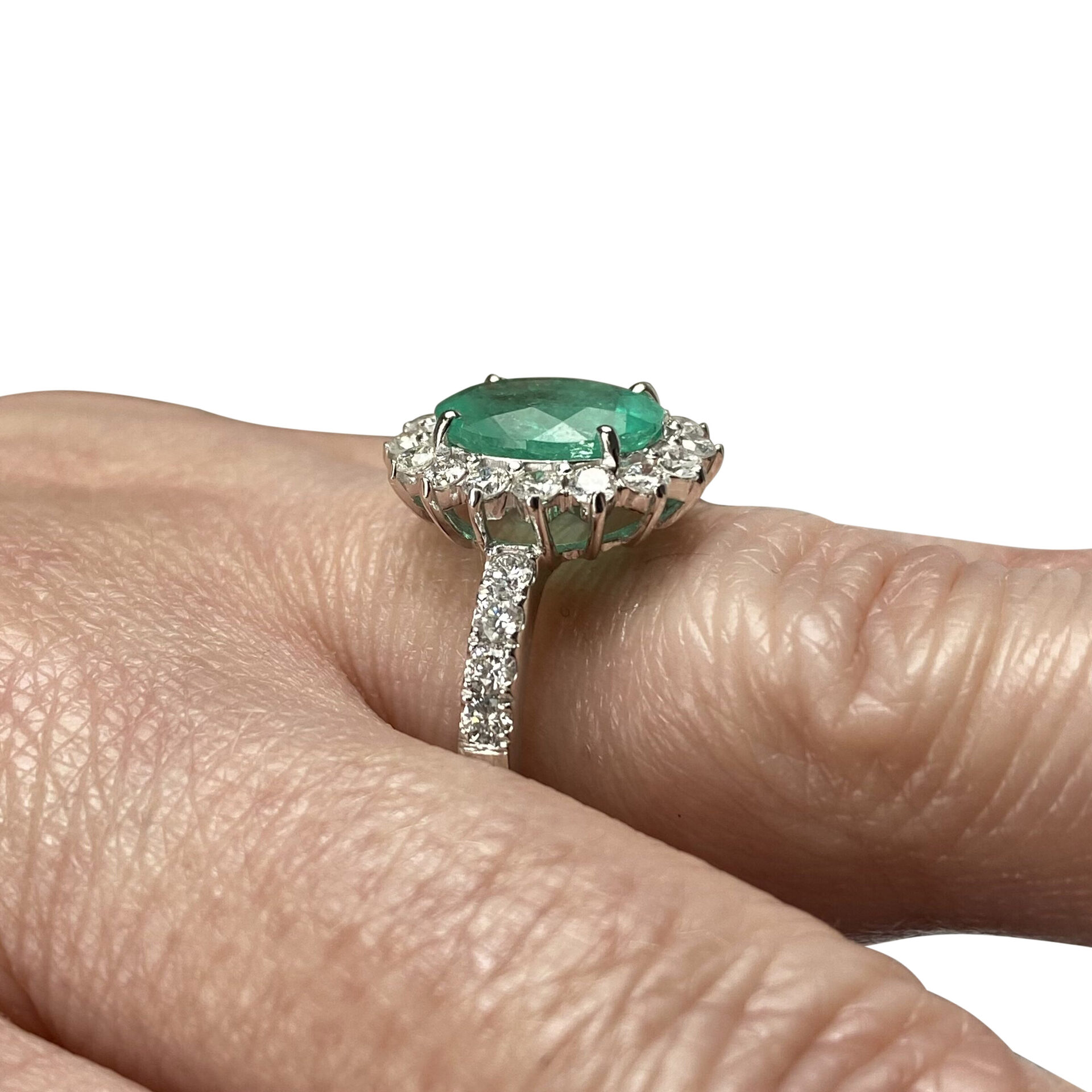 Anel Esmeralda Colombiana - 2.1 ct