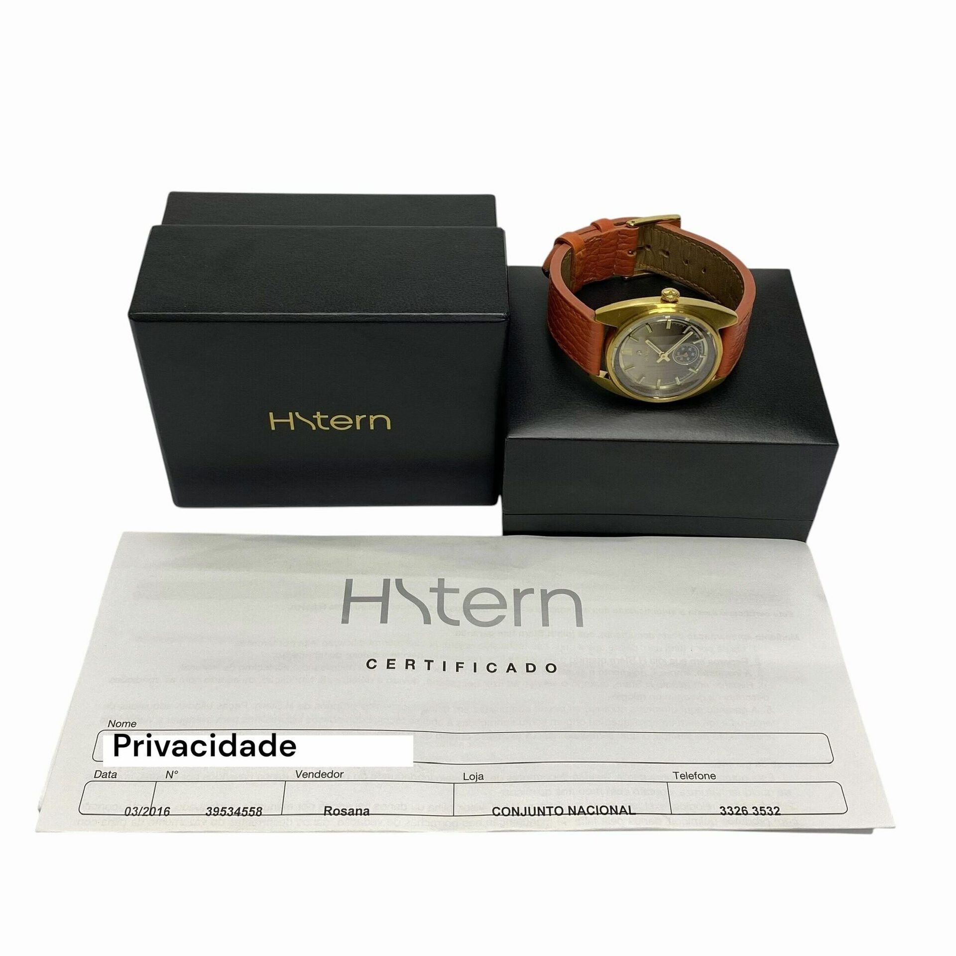 Relógio HStern Golden Brown