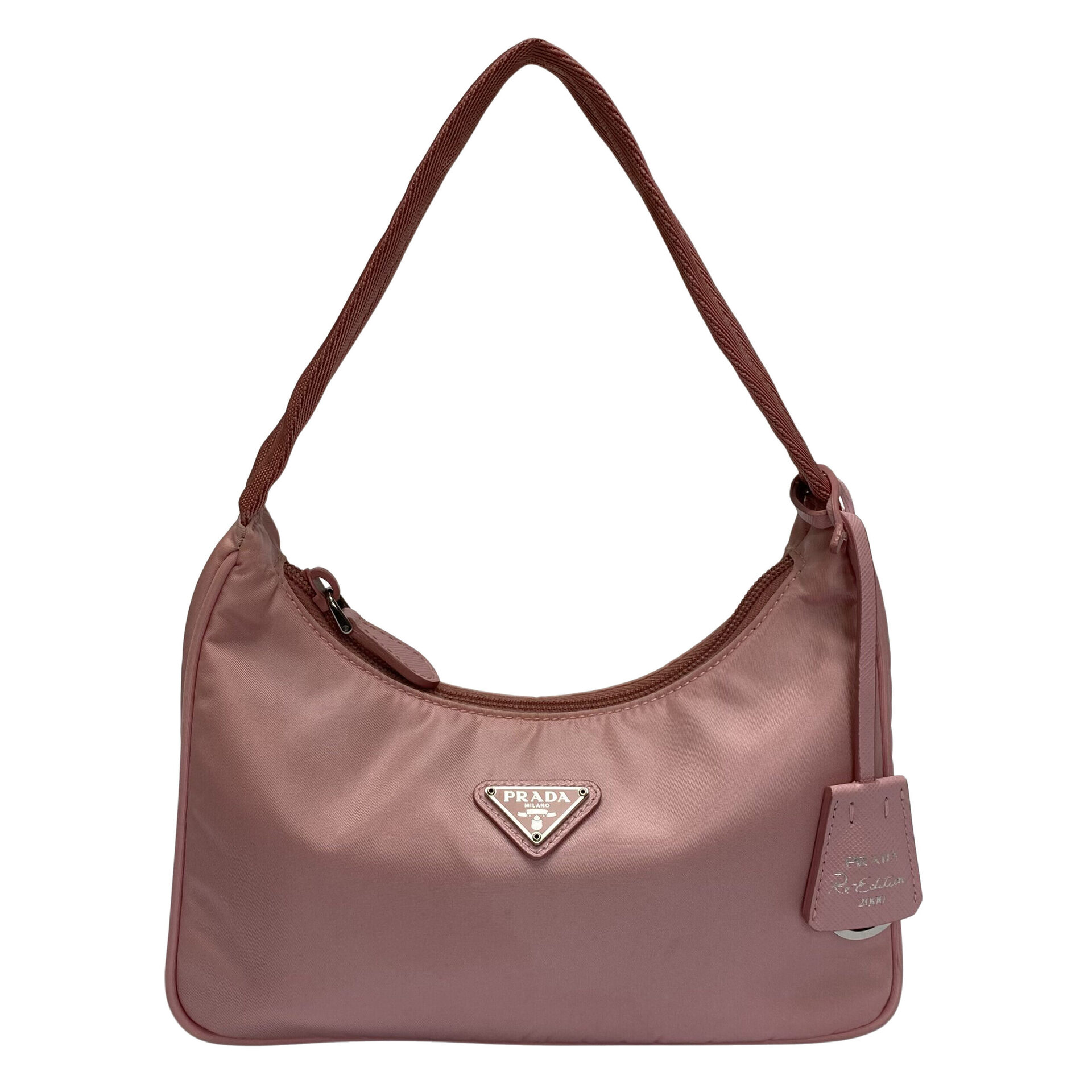 Bolsa Prada Re-Edition Rosa