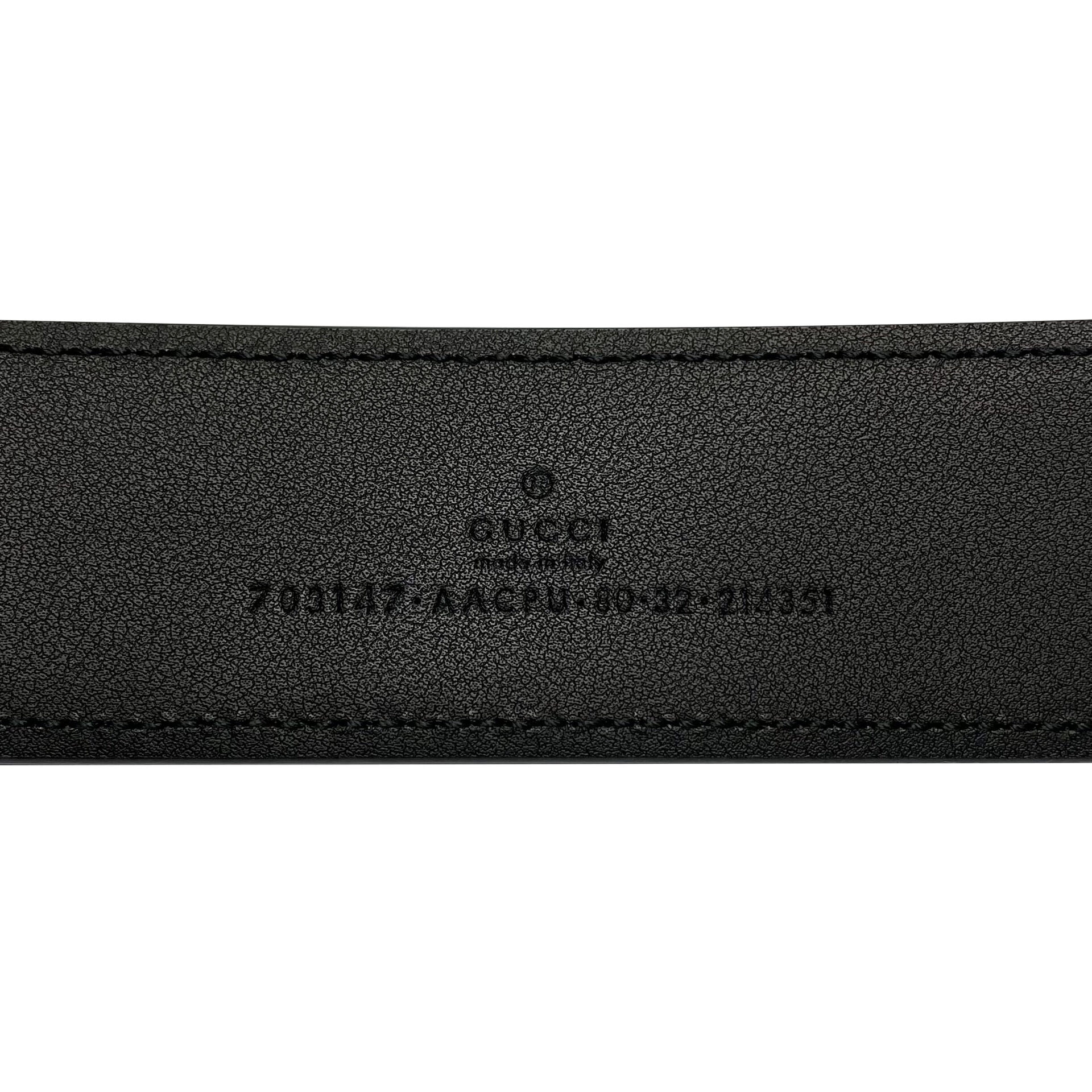 Cinto Gucci Blondie GG Preto