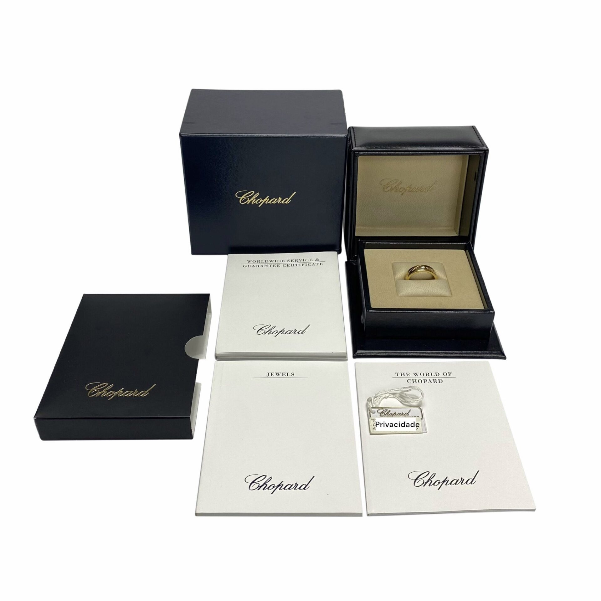 Anel Chopard Chopardíssimo - Ouro Rosa com Diamante