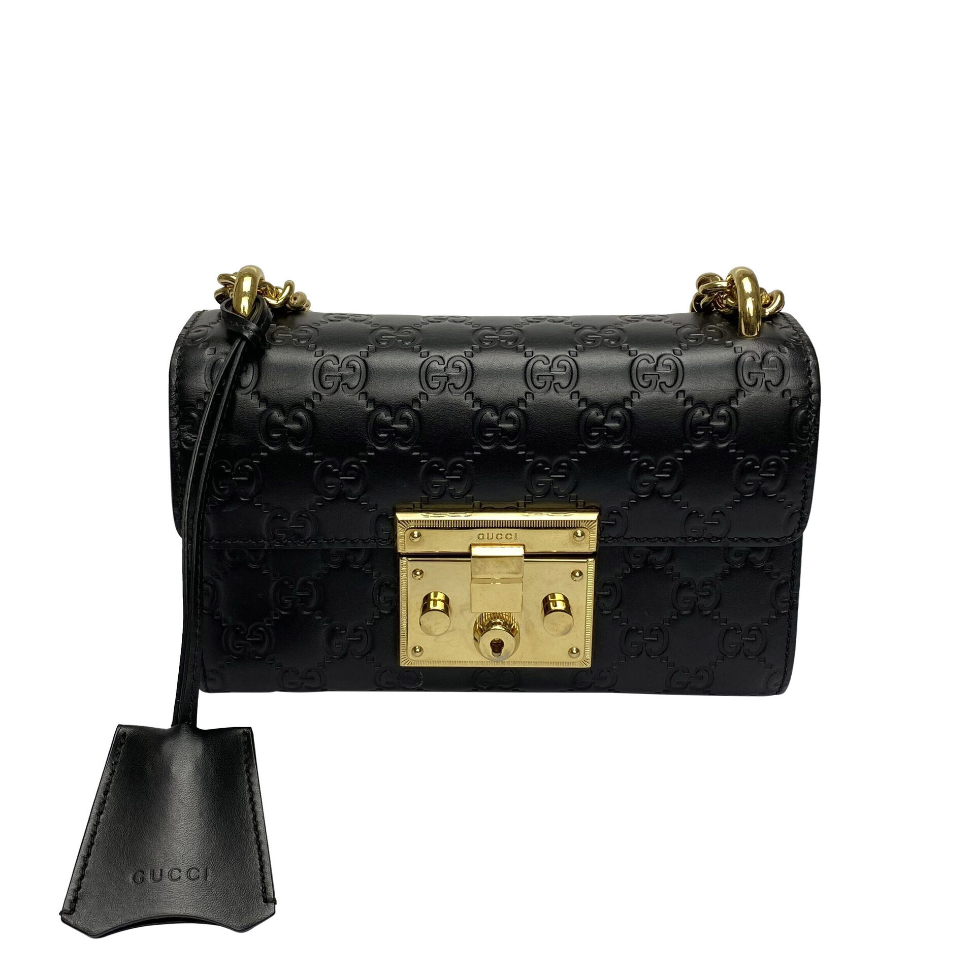 Bolsa Gucci Padlock Preta