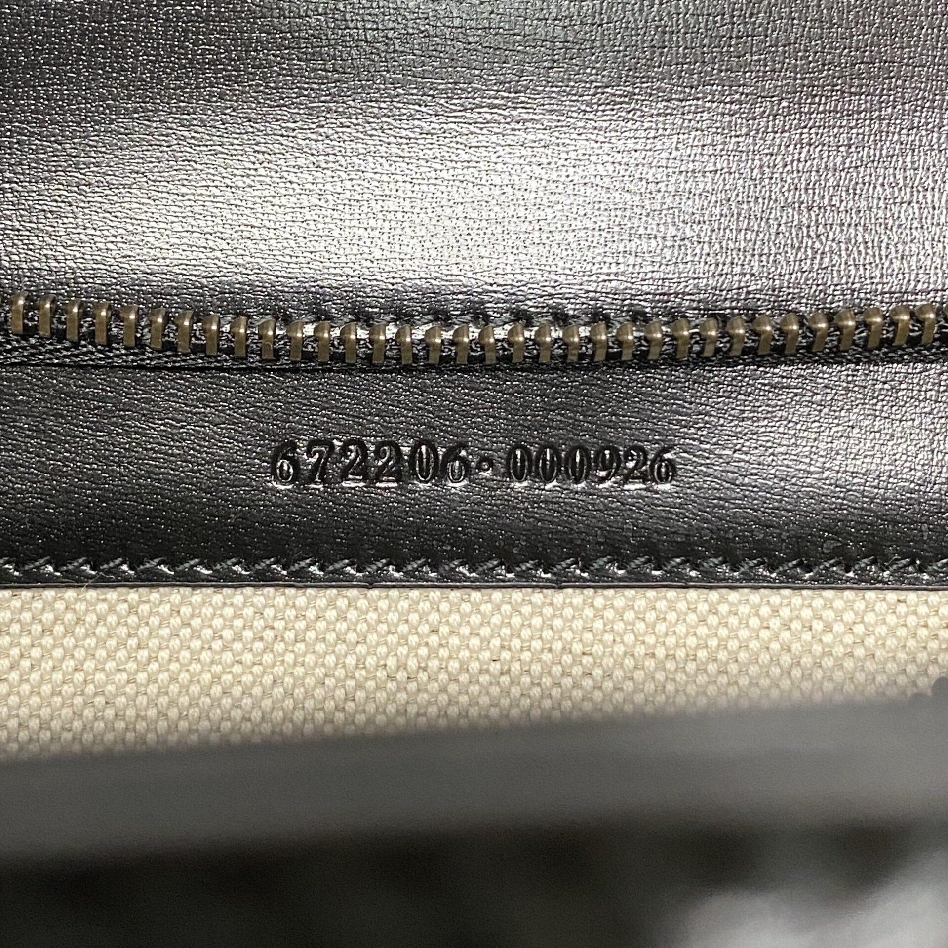 Bolsa Gucci Bamboo 1947 Preta