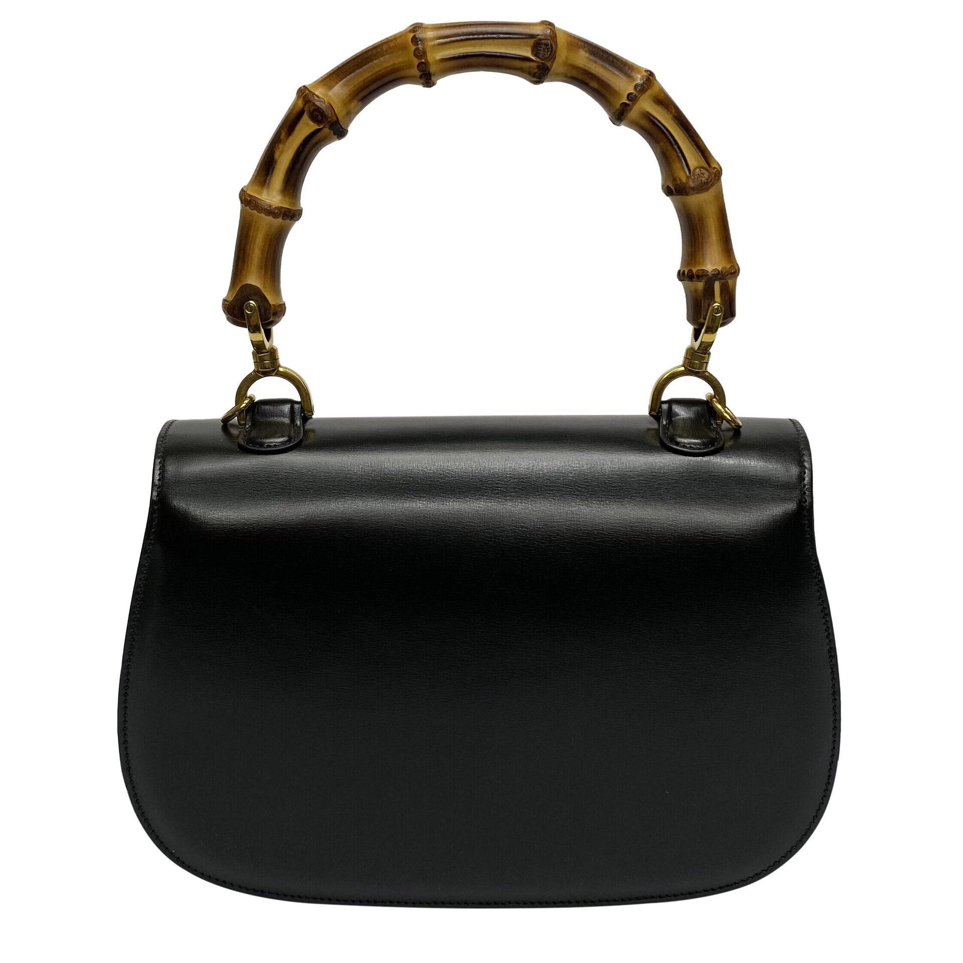 Bolsa Gucci Bamboo 1947 Preta