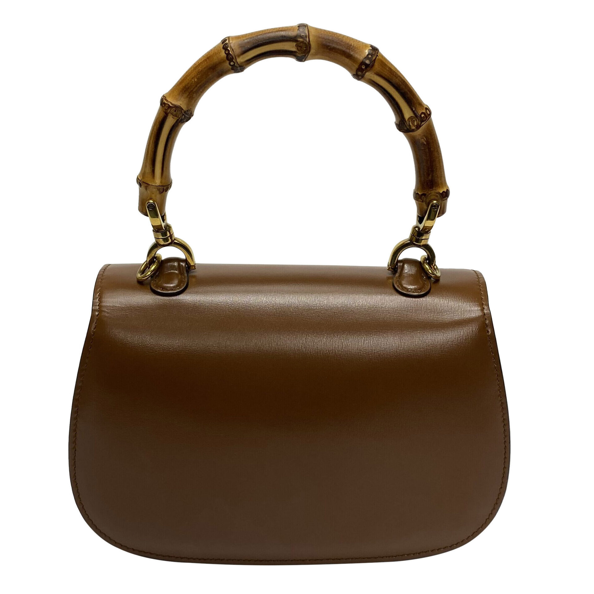 Bolsa Gucci Bamboo 1947 Marrom