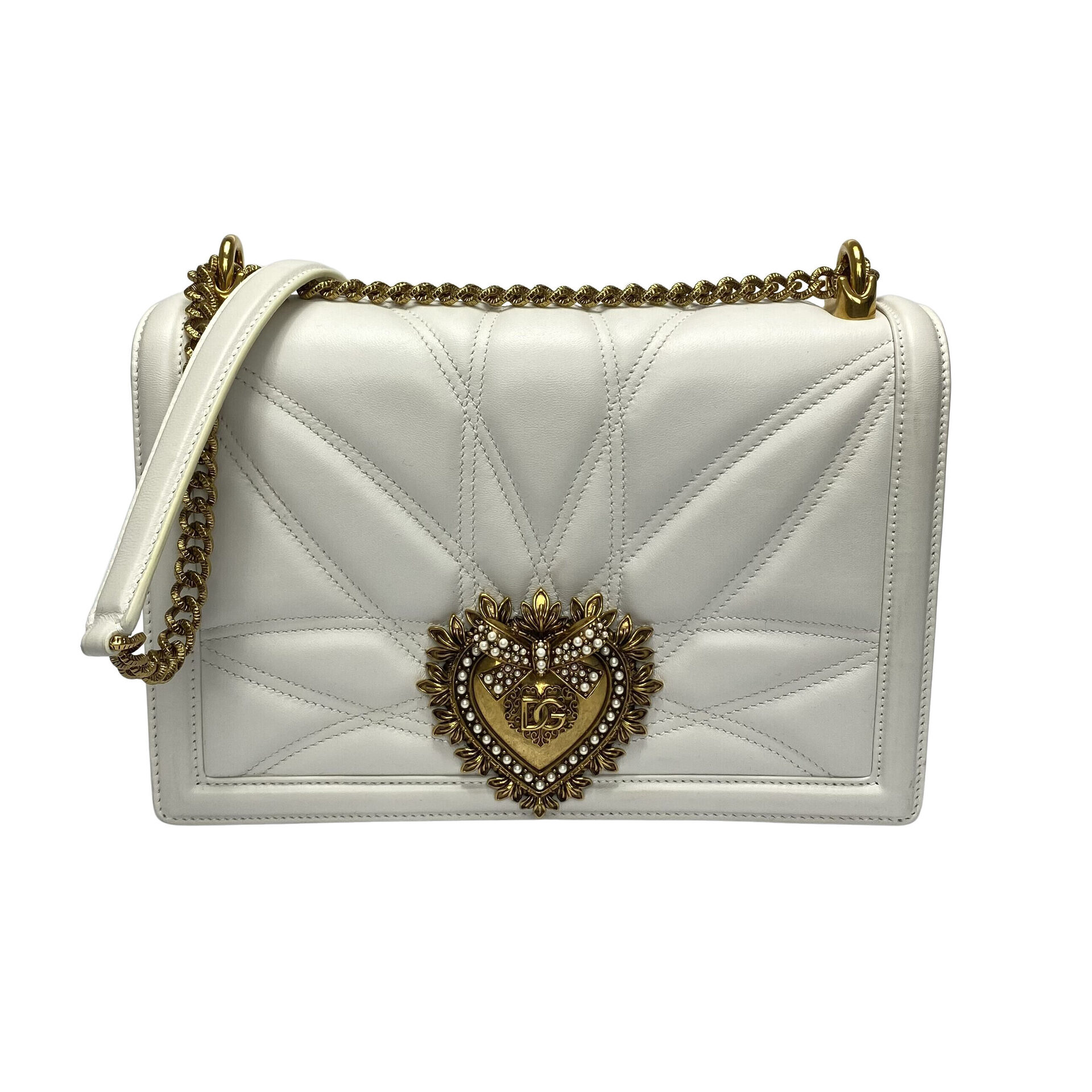 Bolsa Dolce & Gabbana Devotion Branca