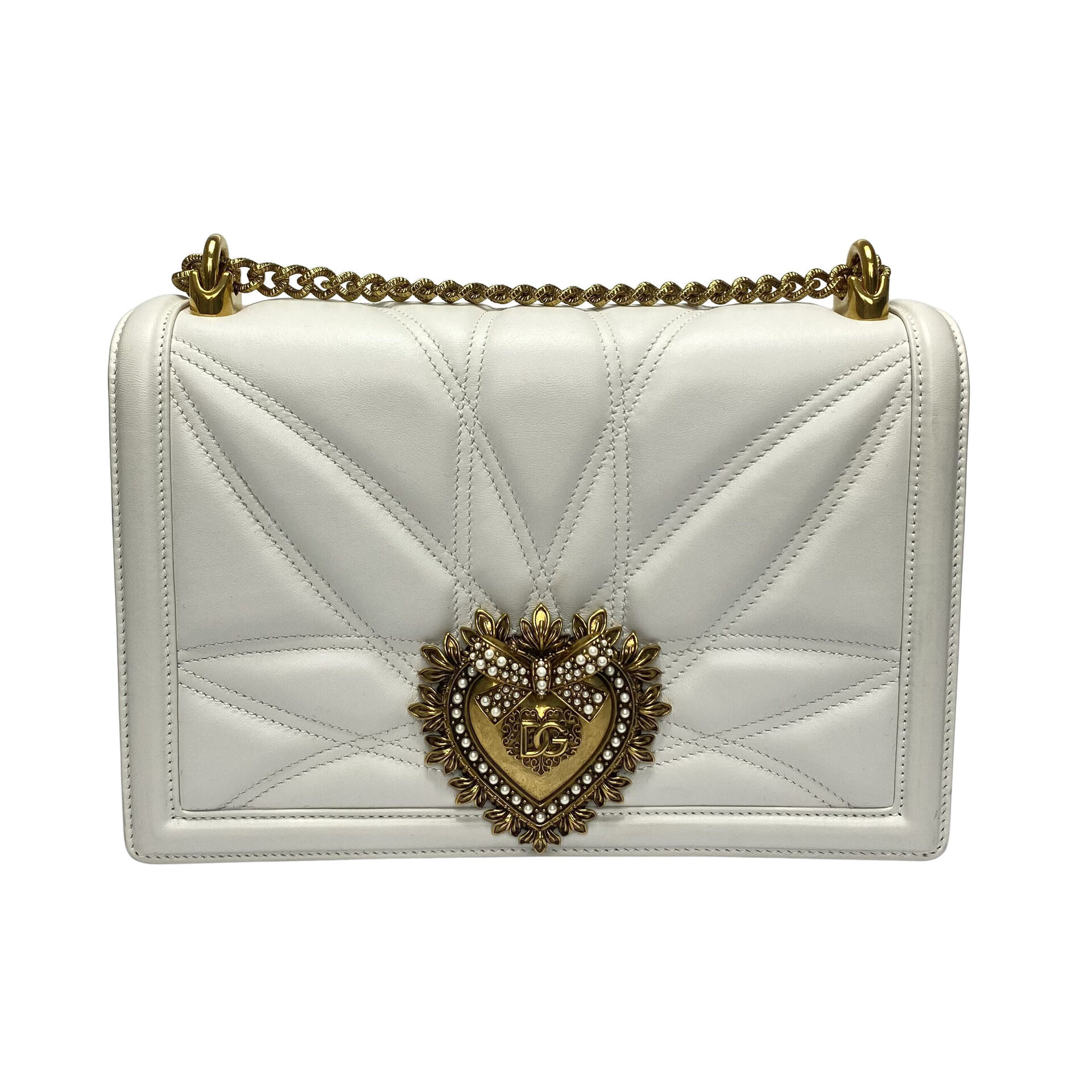 Bolsa Dolce & Gabbana Devotion Branca