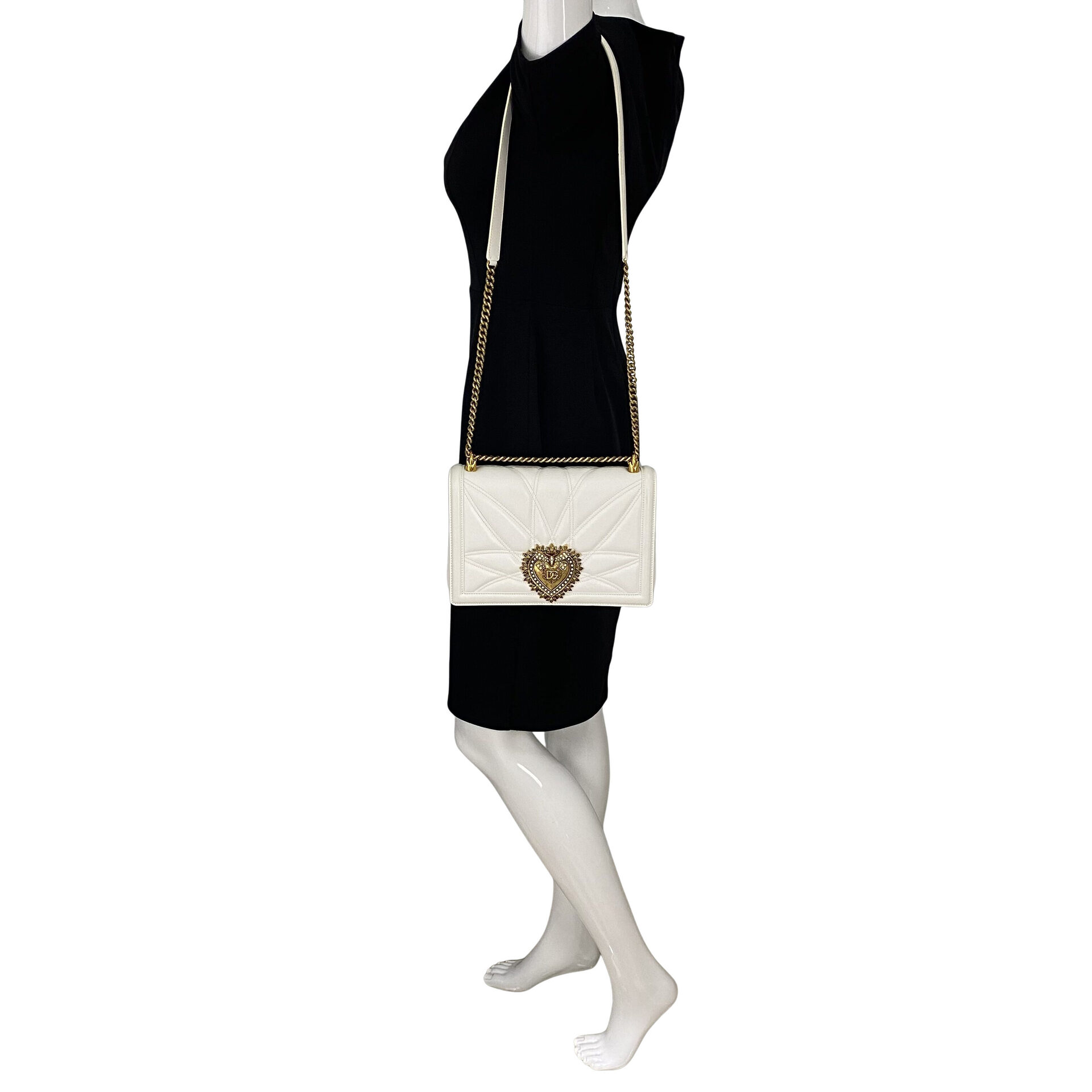 Bolsa Dolce & Gabbana Devotion Branca