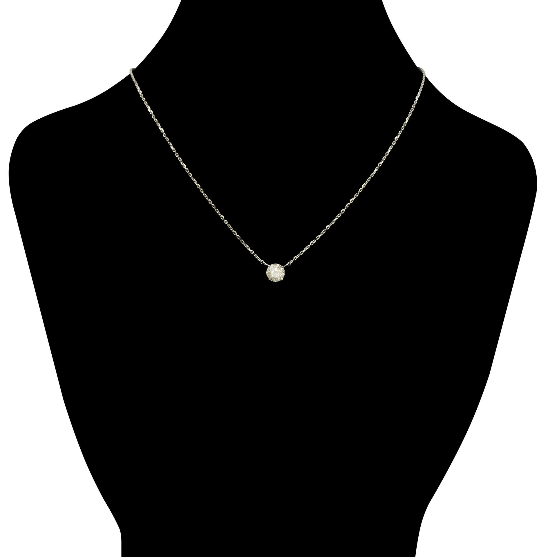 Colar Ponto de Luz - 0.69 ct.