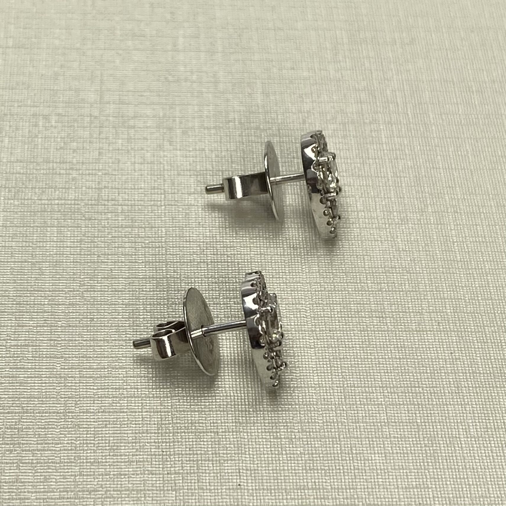 Par de Brincos Coração Diamantes - 1.58 ct.