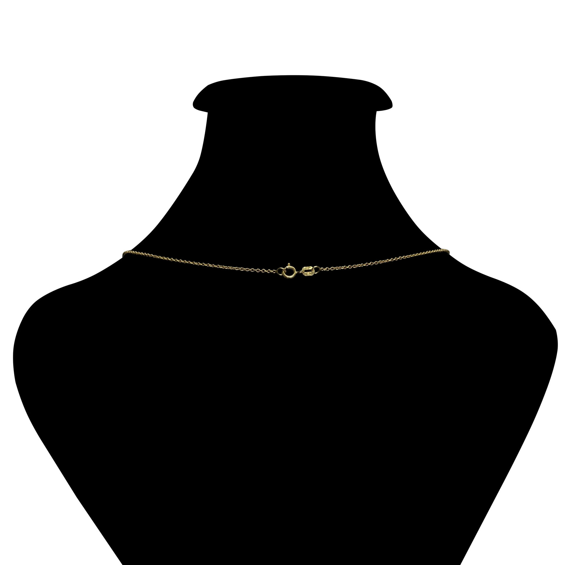 Colar Ponto de Luz Coração - 0.58 ct.