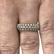 Aliança Riviera Diamantes - 1.65 ct