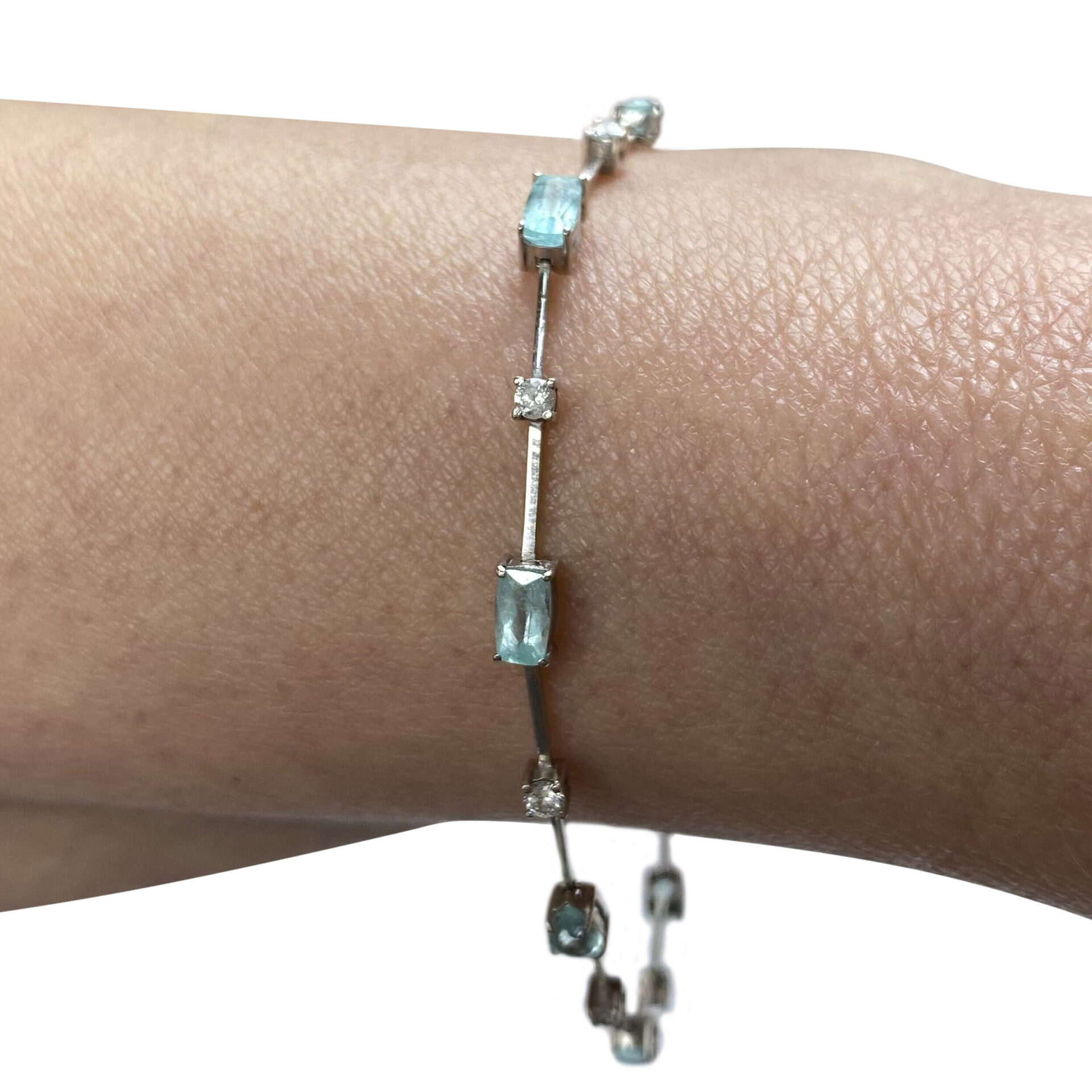 Pulseira Turmalina Paraíba - 1.61 ct