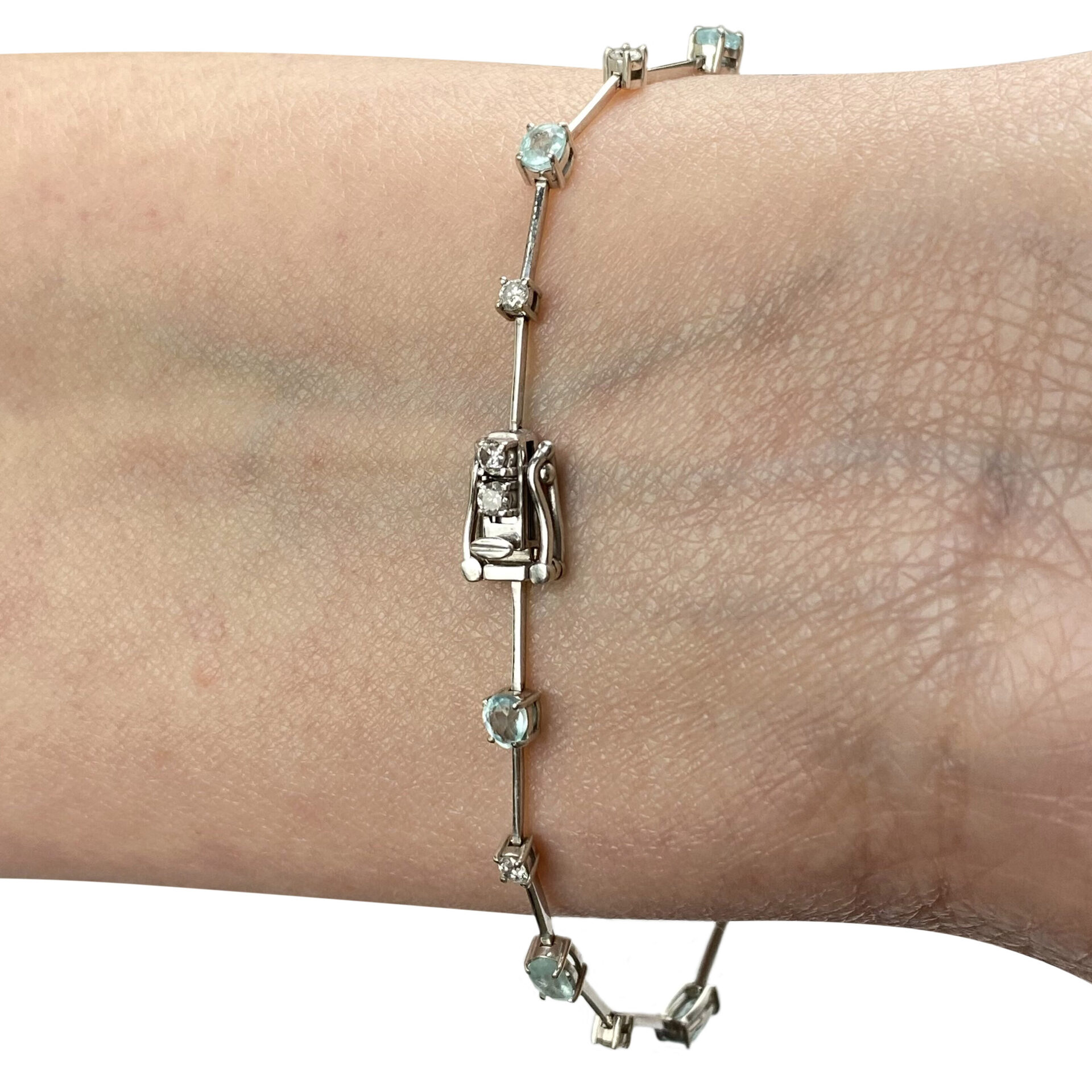 Pulseira Turmalina Paraíba - 1.61 ct