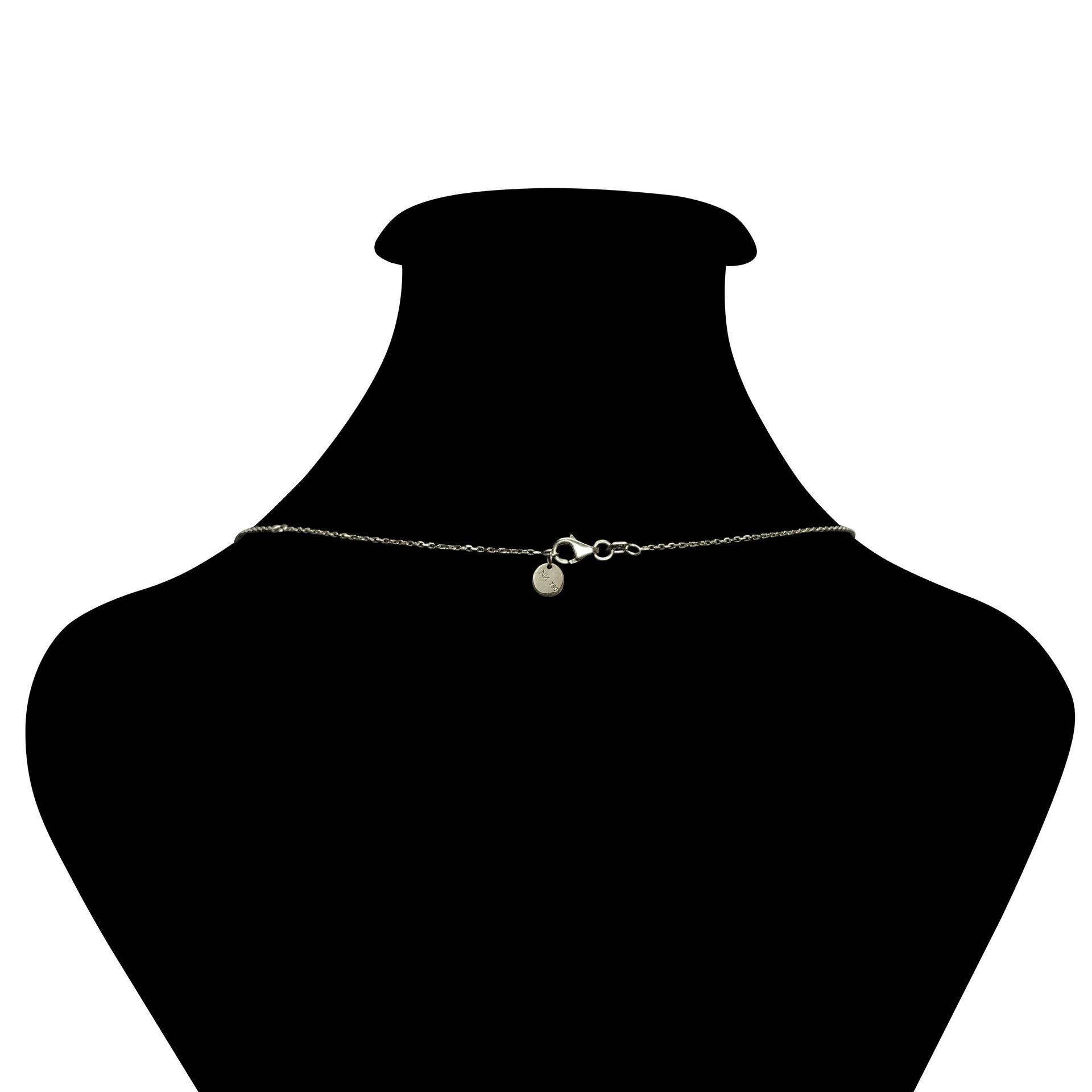 Colar Meia Riviera Esmeraldas - 7.51 ct.